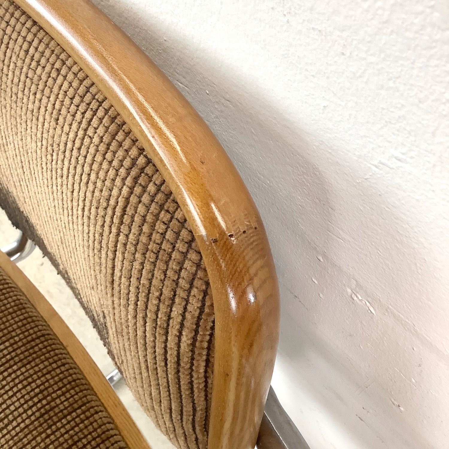 Vintage Modern Cantilever Counter Stool - image-16