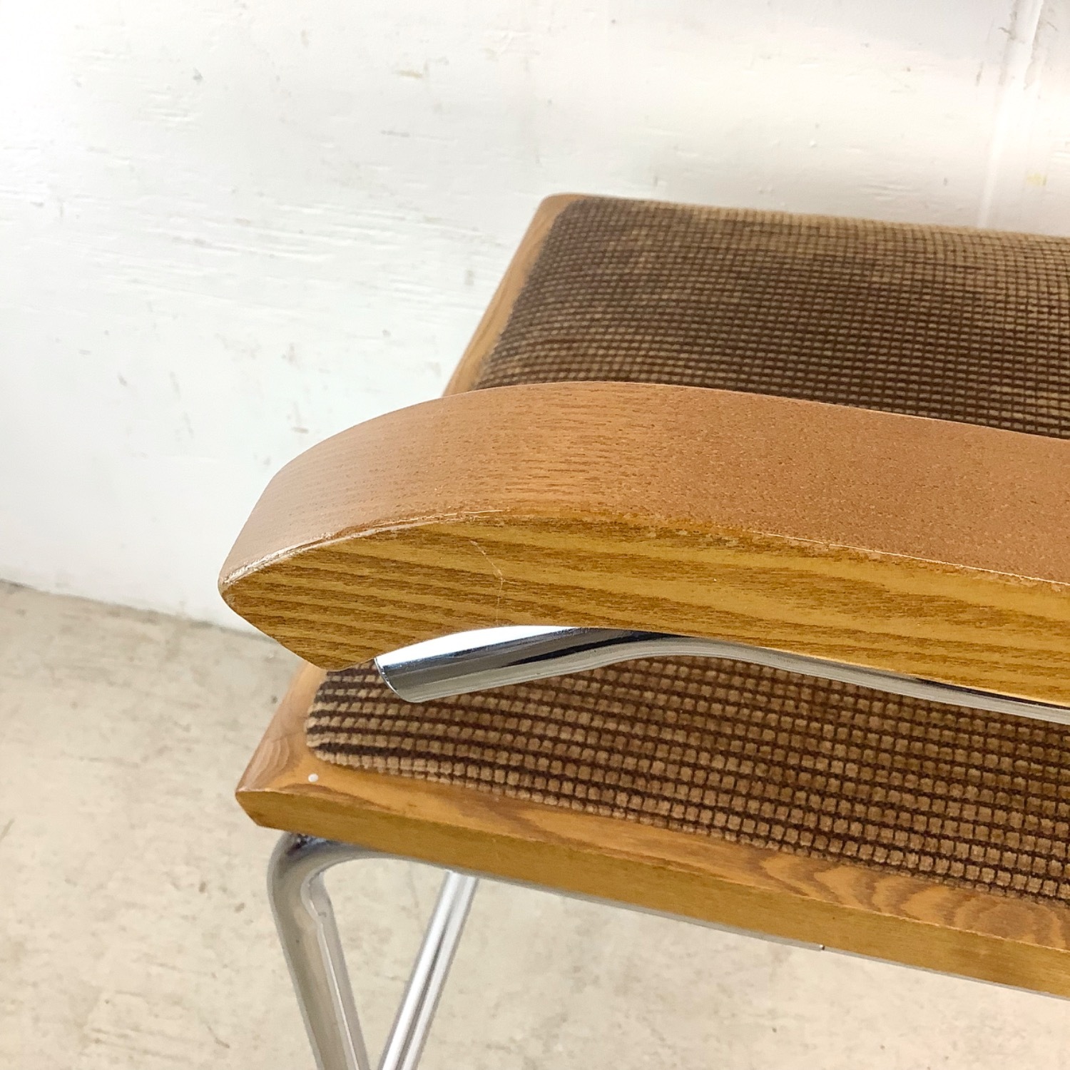 Vintage Modern Cantilever Counter Stool - image-21