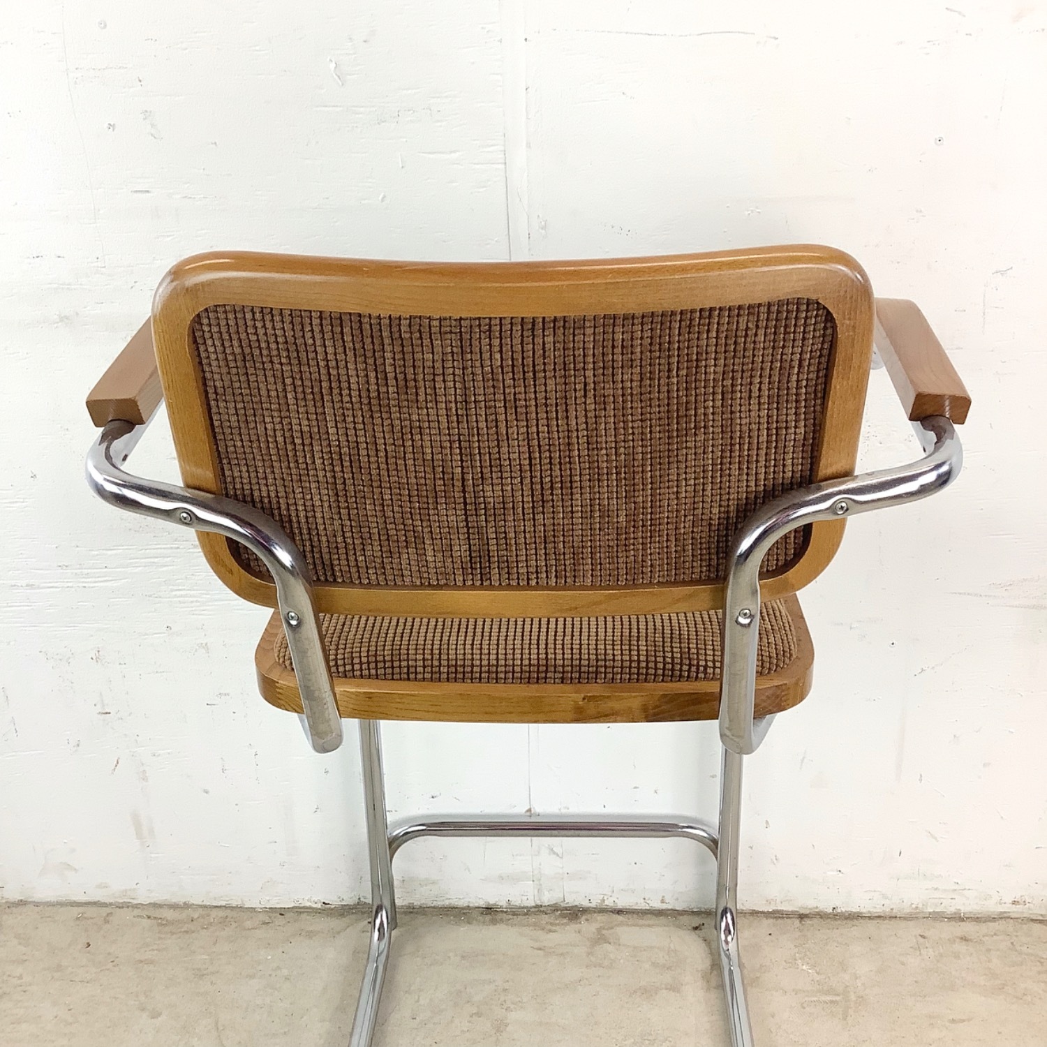 Vintage Modern Cantilever Counter Stool - image-5
