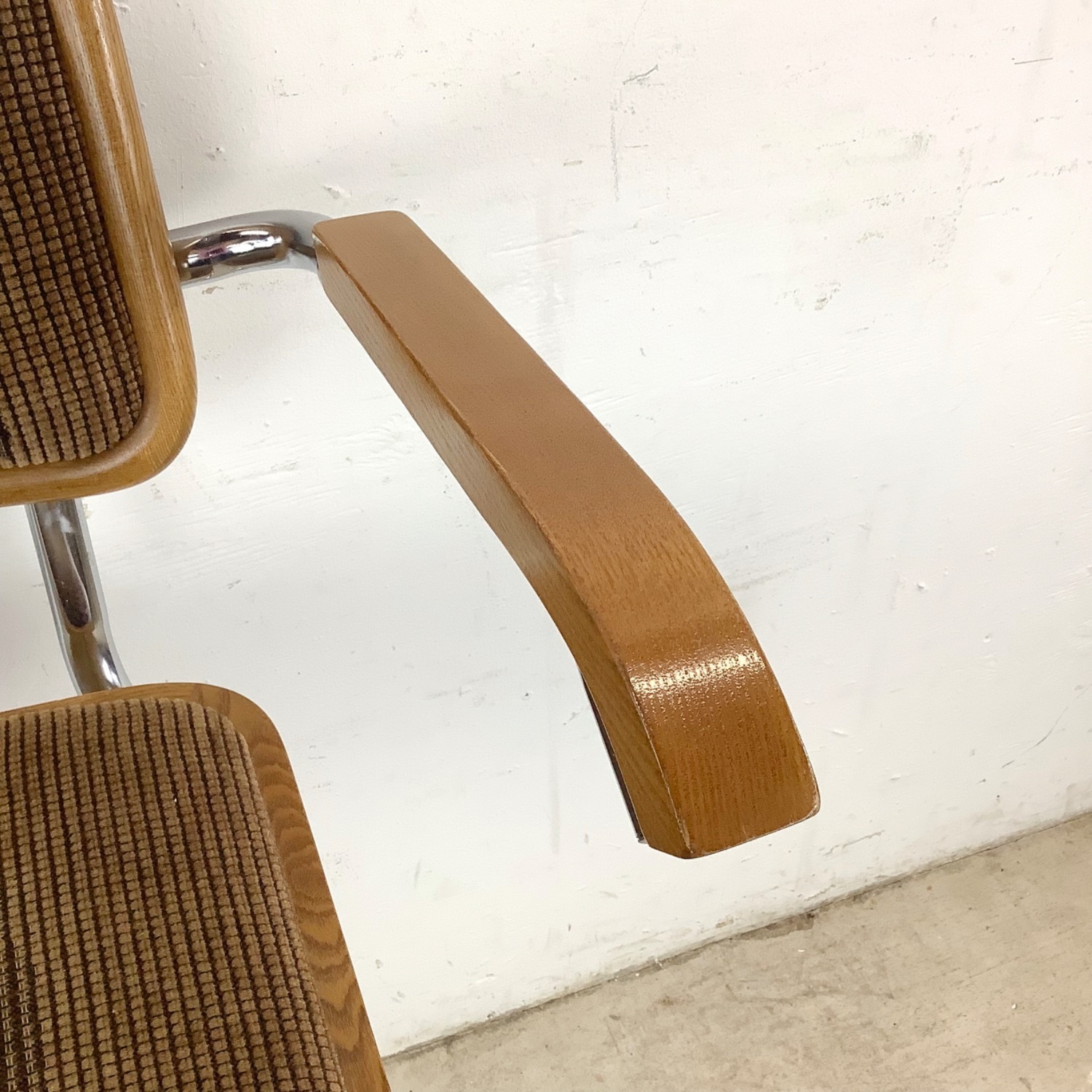 Vintage Modern Cantilever Counter Stool - image-14