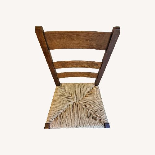 Used Farmhouse Antique Walnut Farm Chair for sale on AptDeco