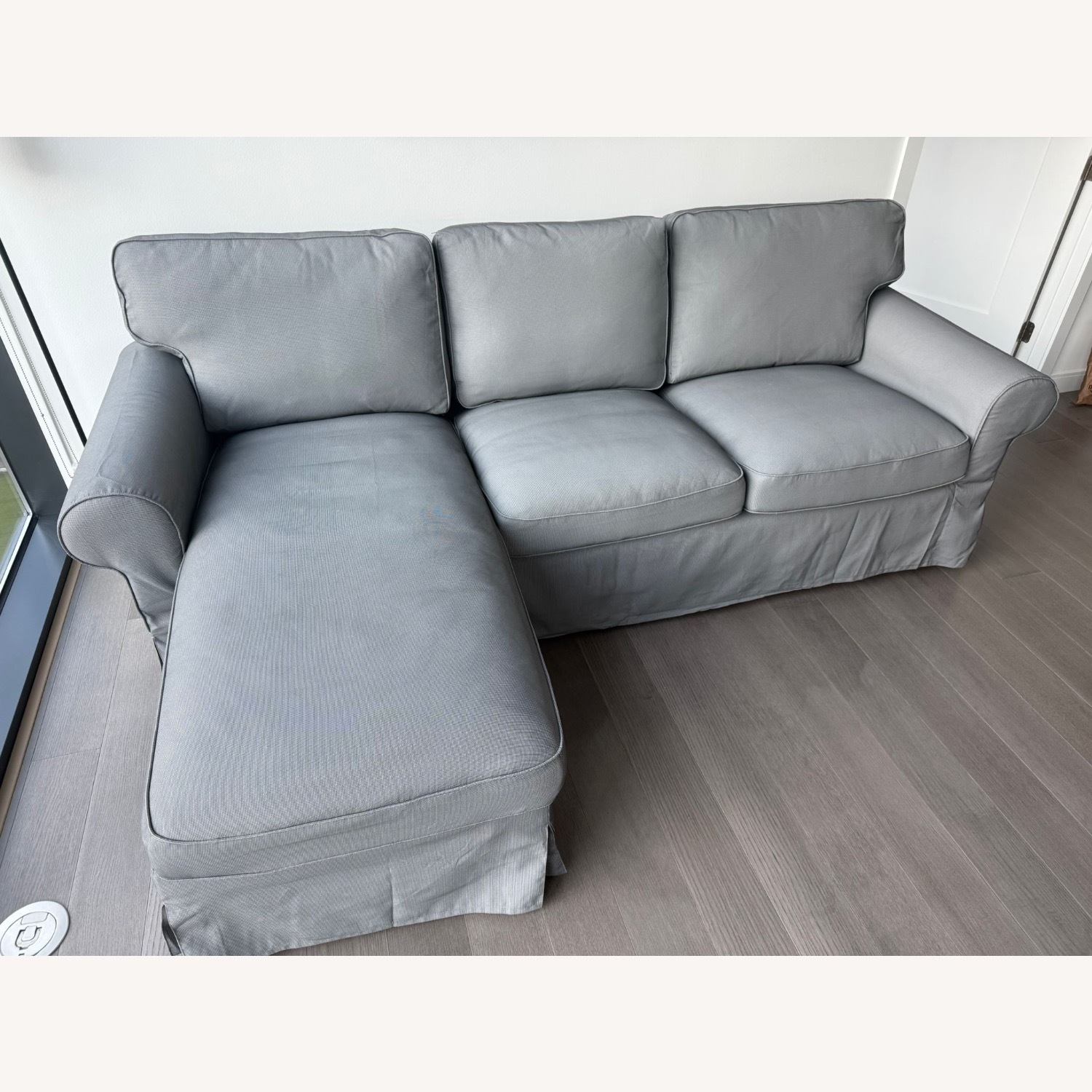IKEA Ektorp Comfortable Grey Sofa - image-2