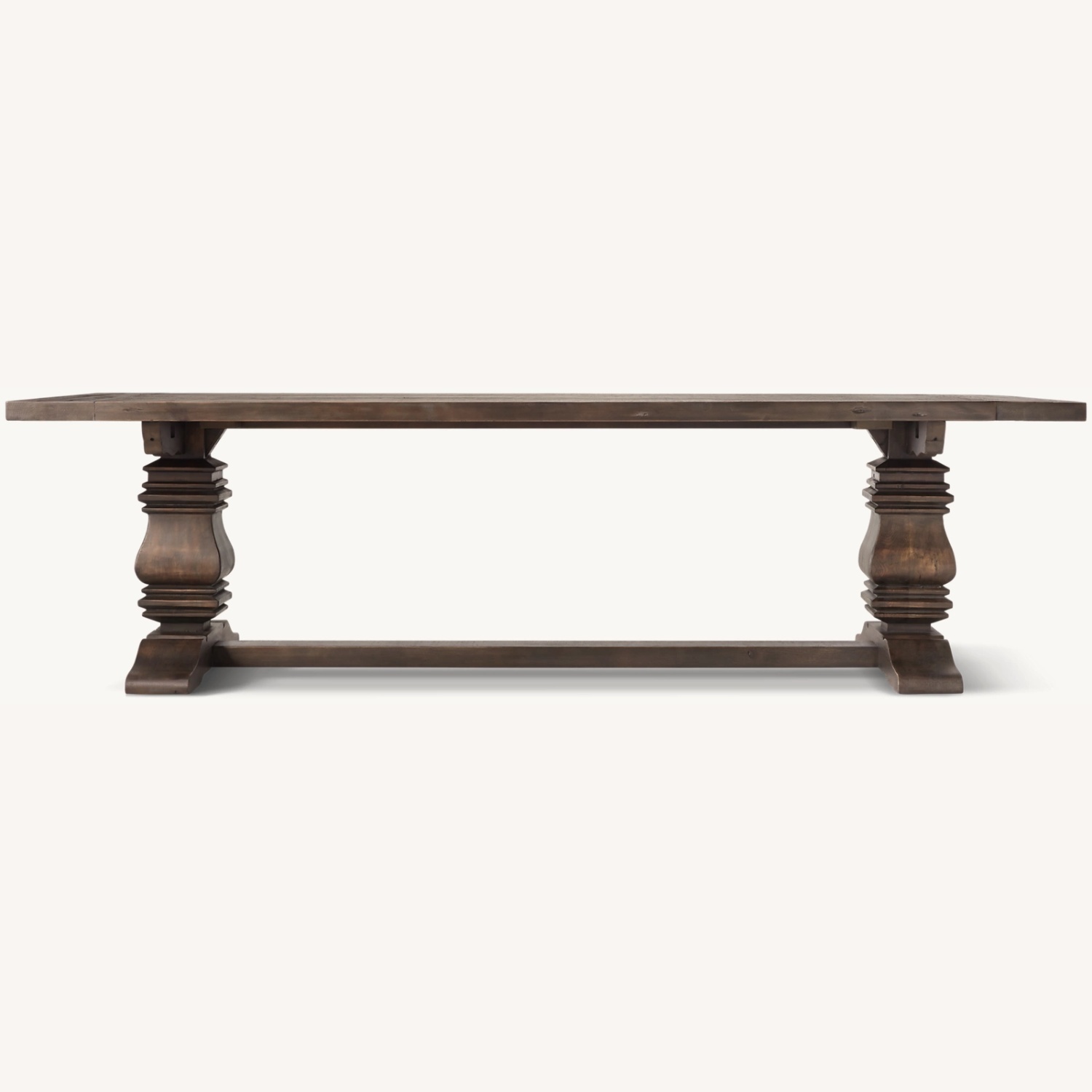 Restoration Hardware Trestle Dining Table and Chairs - image-0