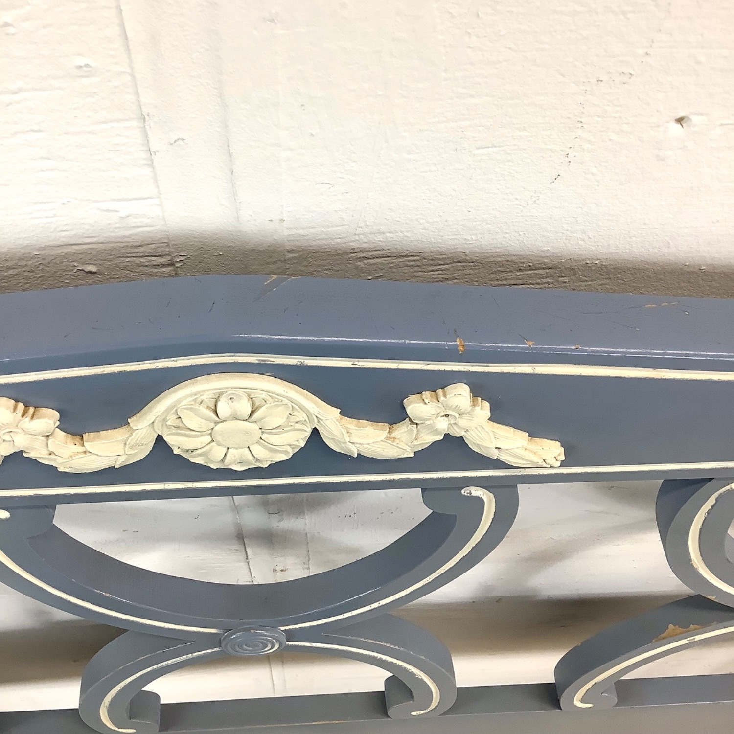 Vintage Neoclassical Bedframe Twin - image-14