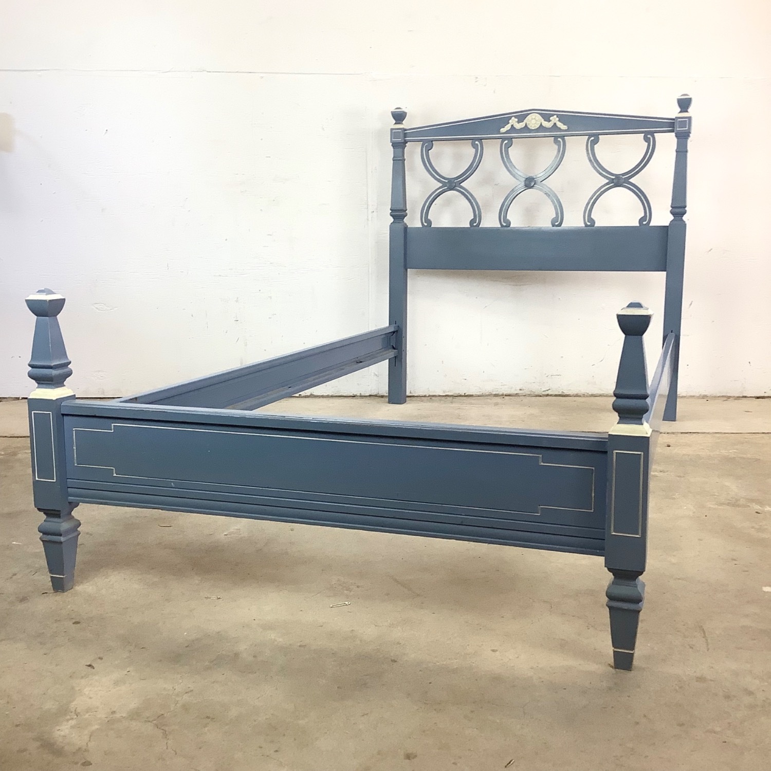 Vintage Neoclassical Bedframe Twin - image-20