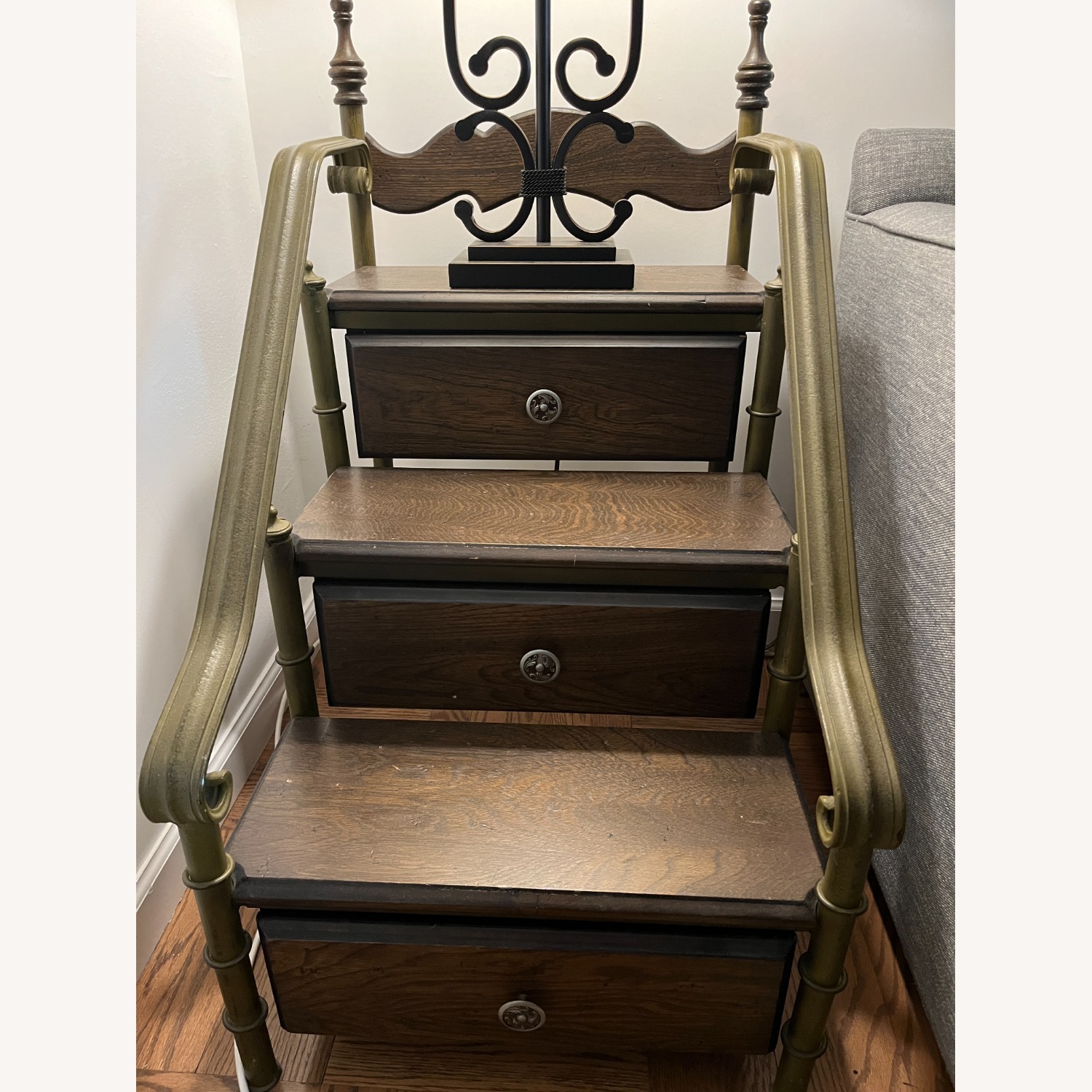 Vintage 1970's Side Step-Table - image-2