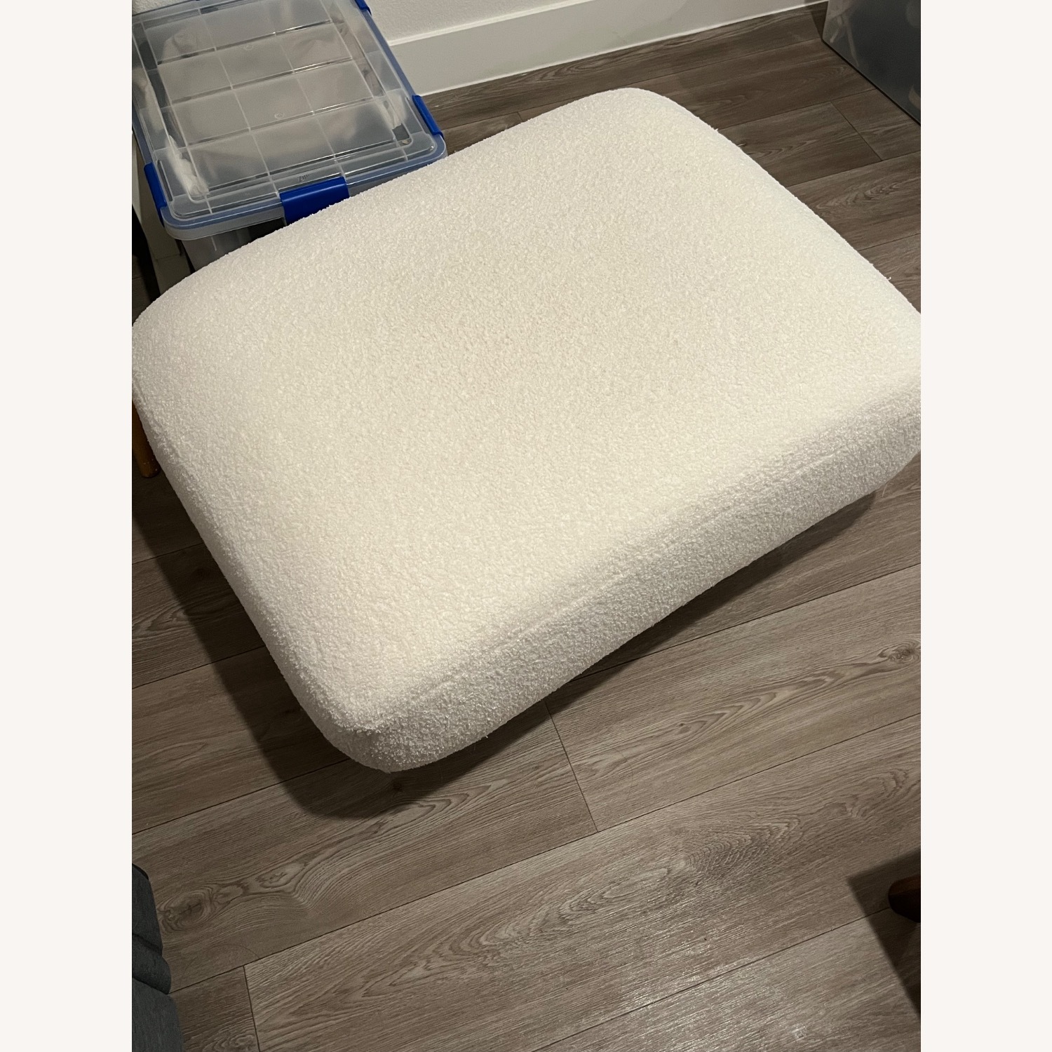 Wayfair White Teddy Wool 3 sectional - image-6