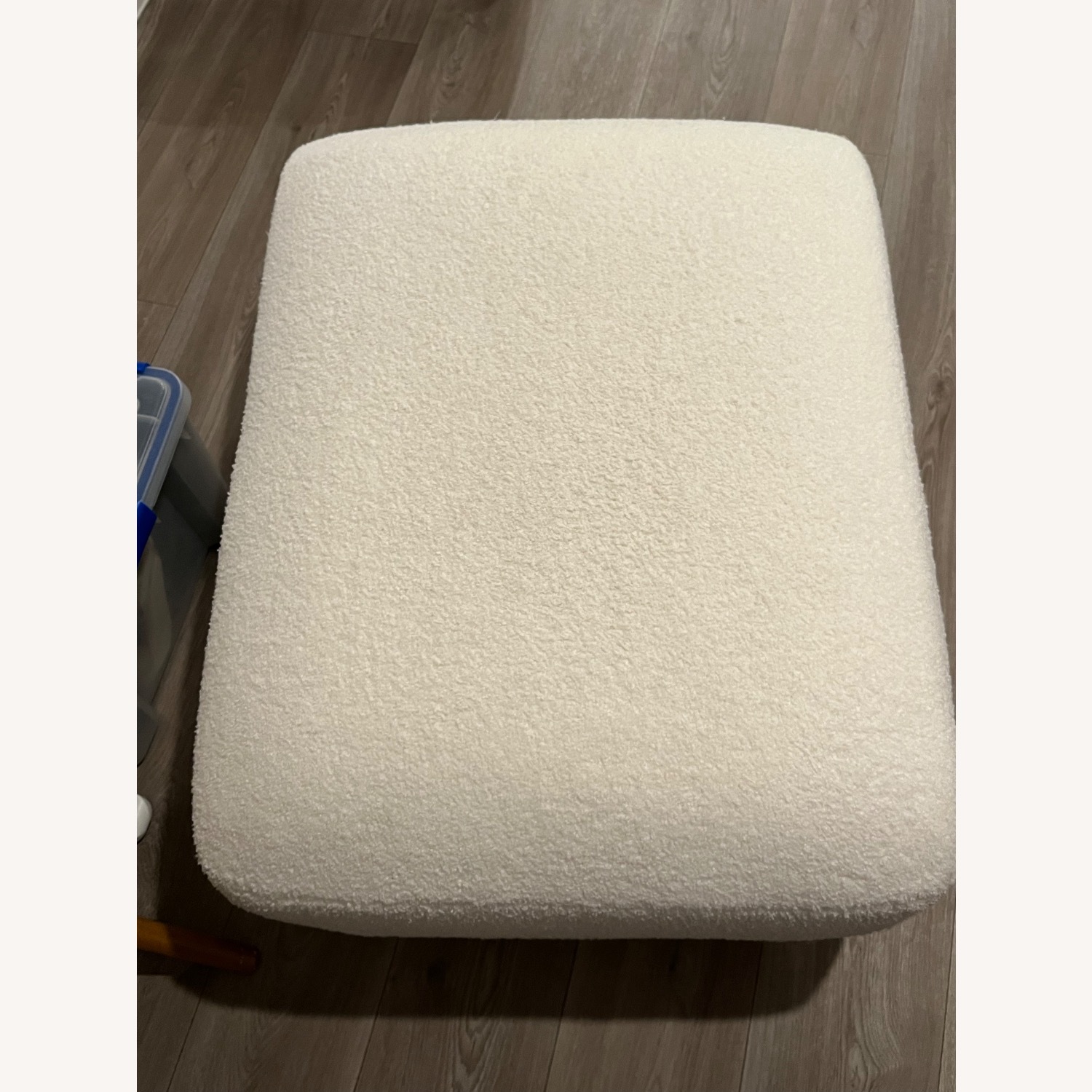 Wayfair White Teddy Wool 3 sectional - image-7