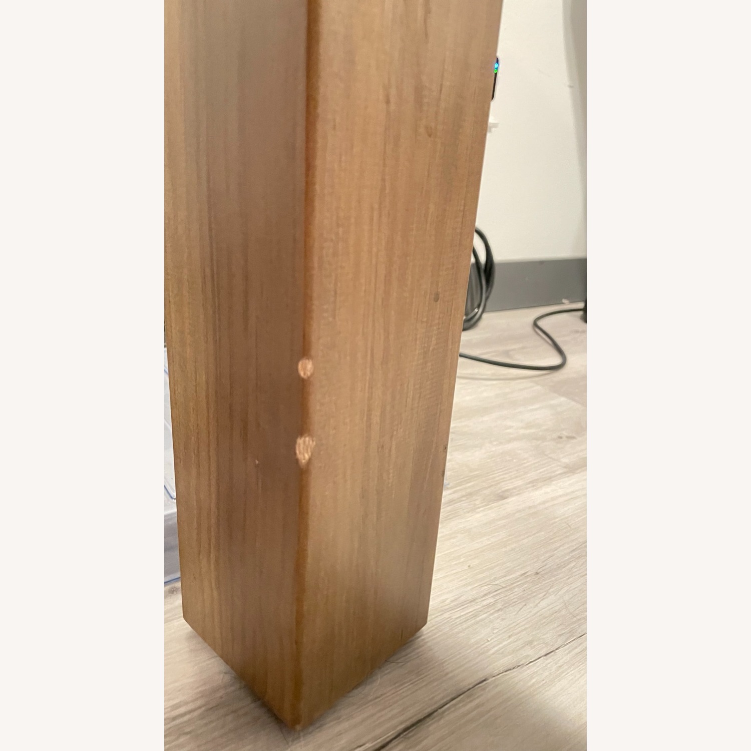 World Market Graywashed Pine Rylie Dining Table - image-7