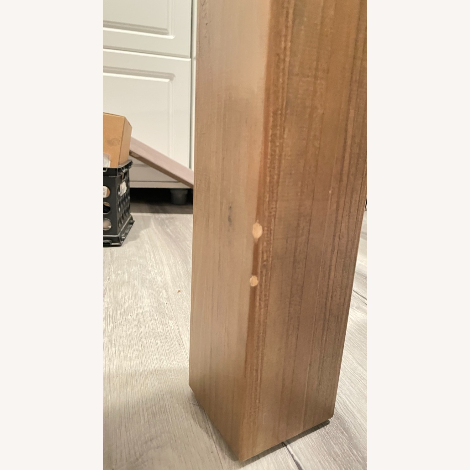 World Market Graywashed Pine Rylie Dining Table - image-6