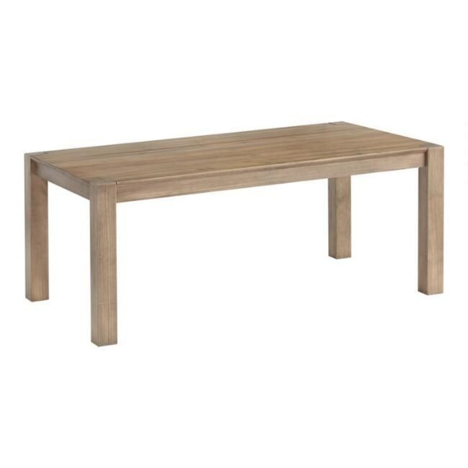 World Market Graywashed Pine Rylie Dining Table - image-9