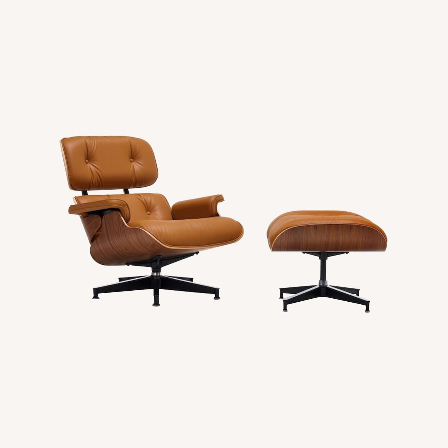 Herman Miller Eames Chair and Footstool Comfort - image-0