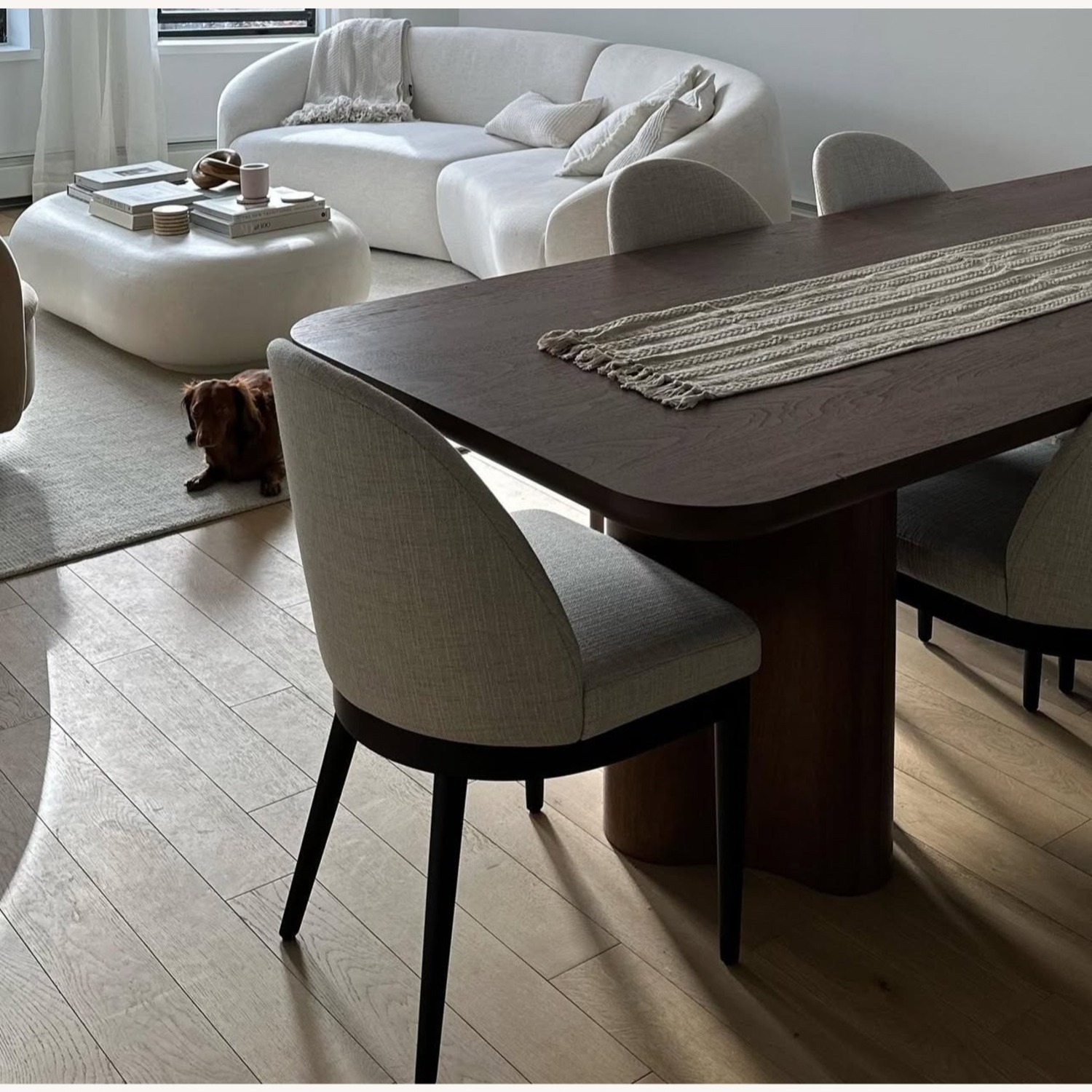 Crate & Barrel Carena Dining Room Table - image-2