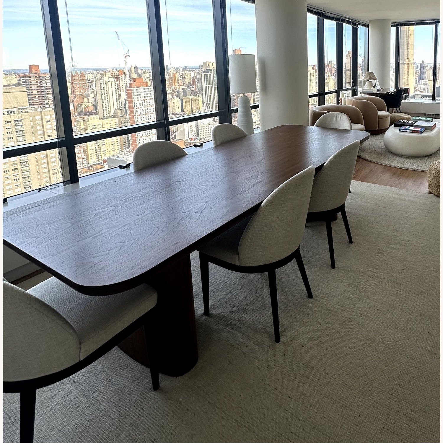 Crate & Barrel Carena Dining Room Table - image-1