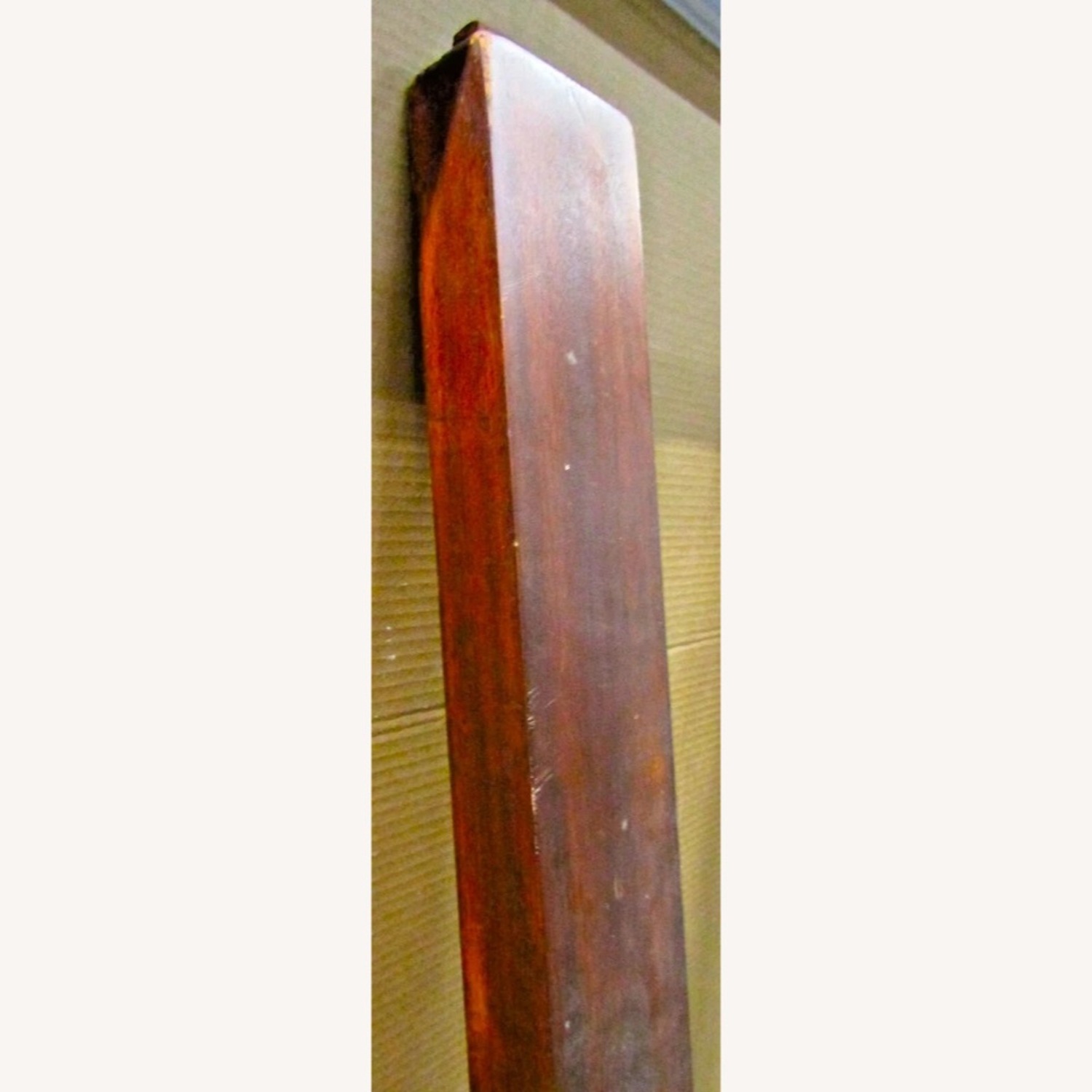 Antique Mahogany Bed Side Rails and End Rail - image-3