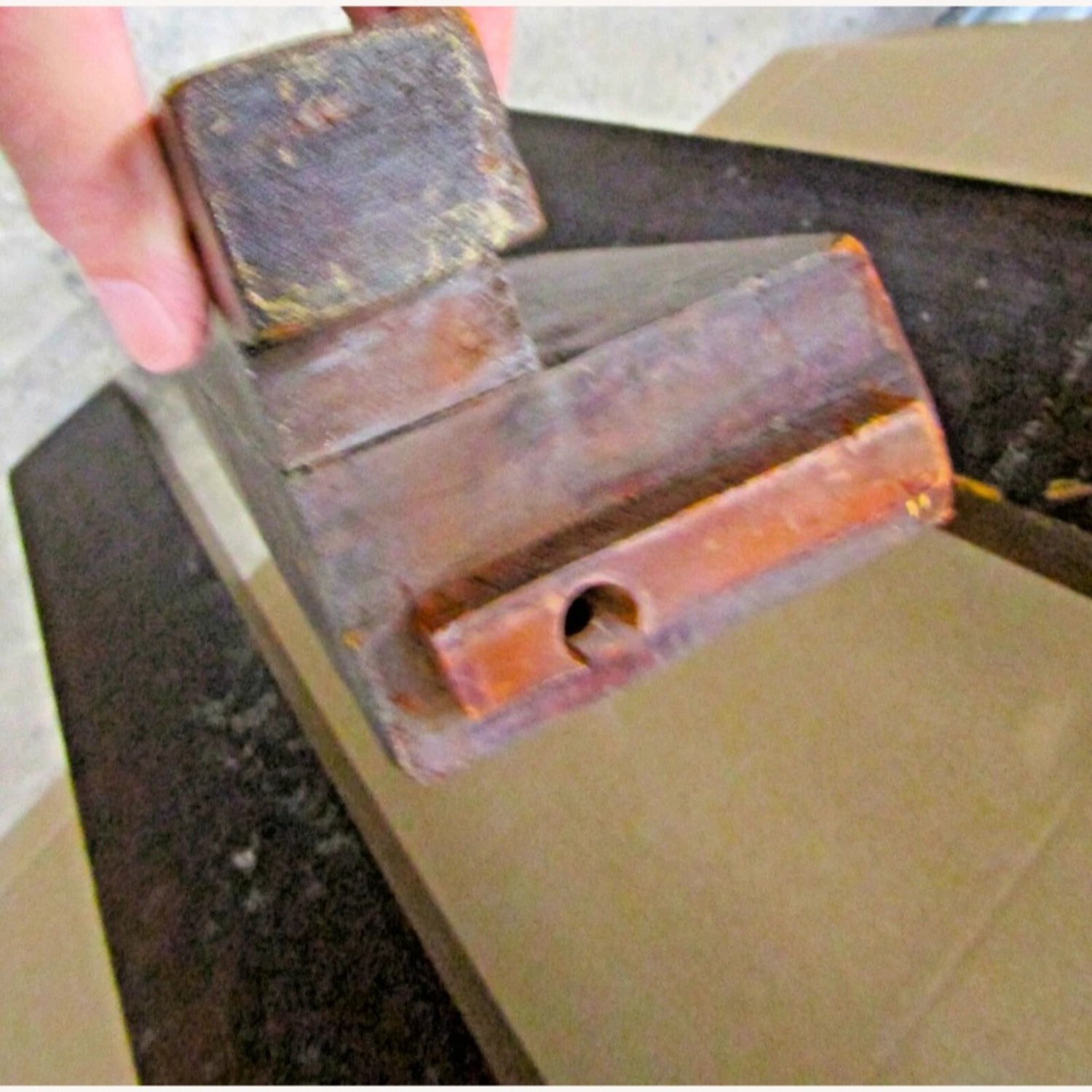 Antique Mahogany Bed Side Rails and End Rail - image-6