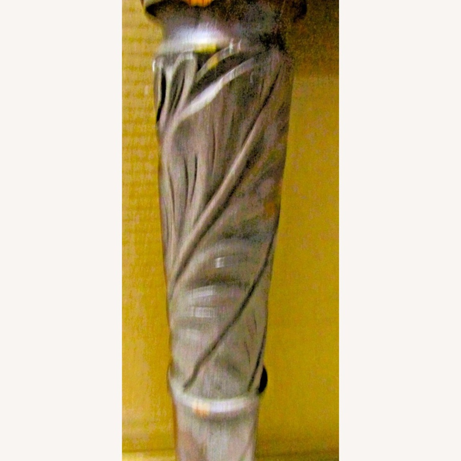 Antique Mahogany Pineapple Acanthus Leaf Headboard - image-6