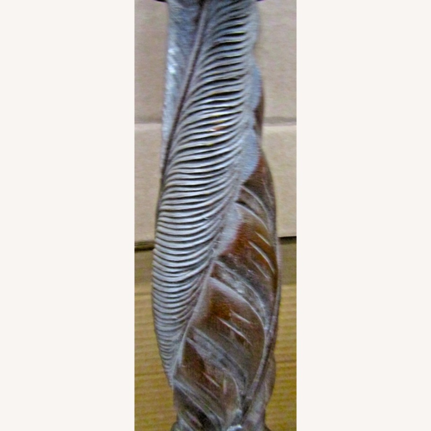 Antique Mahogany Pineapple Acanthus Leaf Headboard - image-3