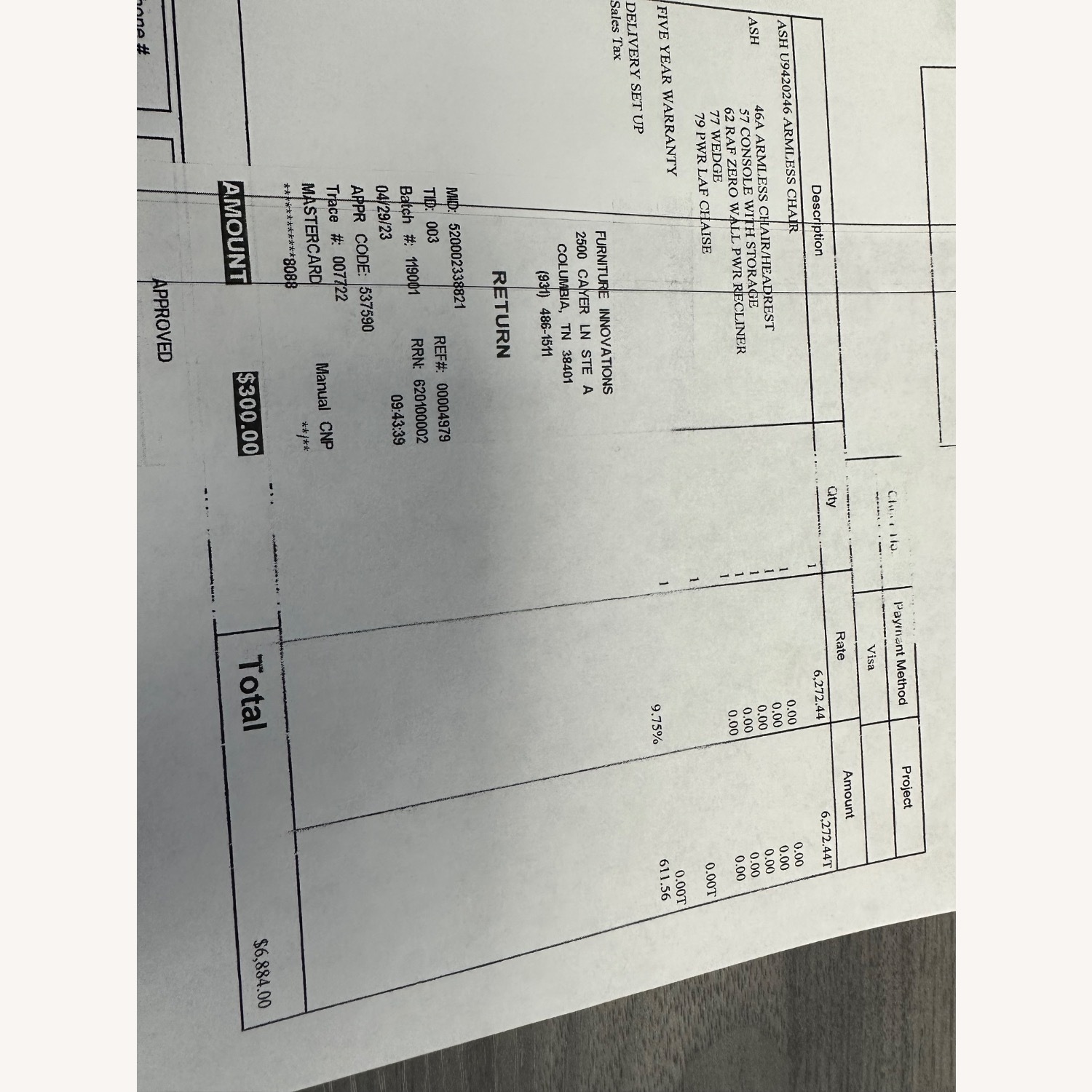 6pcs Power Recling WithChaise - image-6