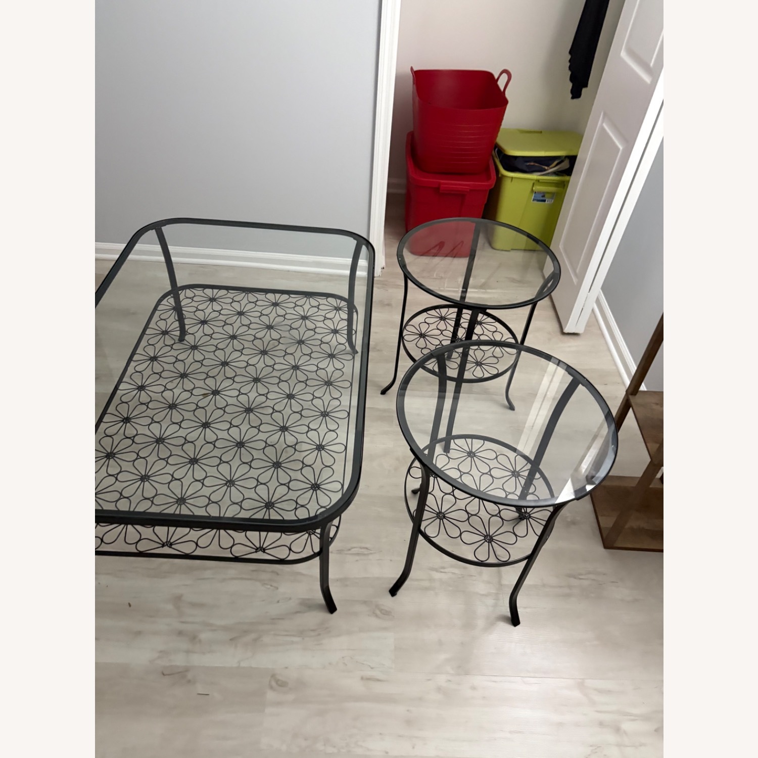 Coffee Table with 2 Matching End Tables - image-5