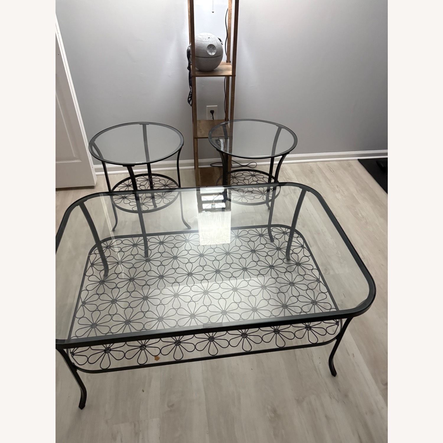 Coffee Table with 2 Matching End Tables - image-1