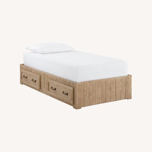 Used Pottery Barn Belden Sun Valley Espresso Bed for sale on AptDeco