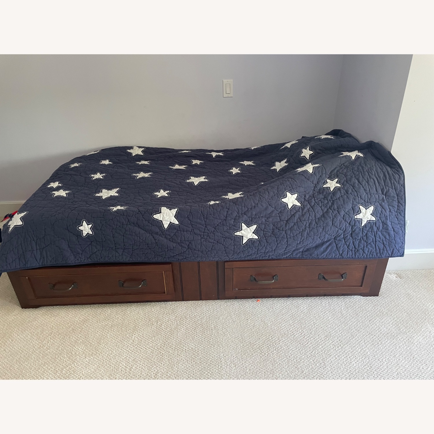 Pottery Barn Belden Sun Valley Espresso Bed - image-1