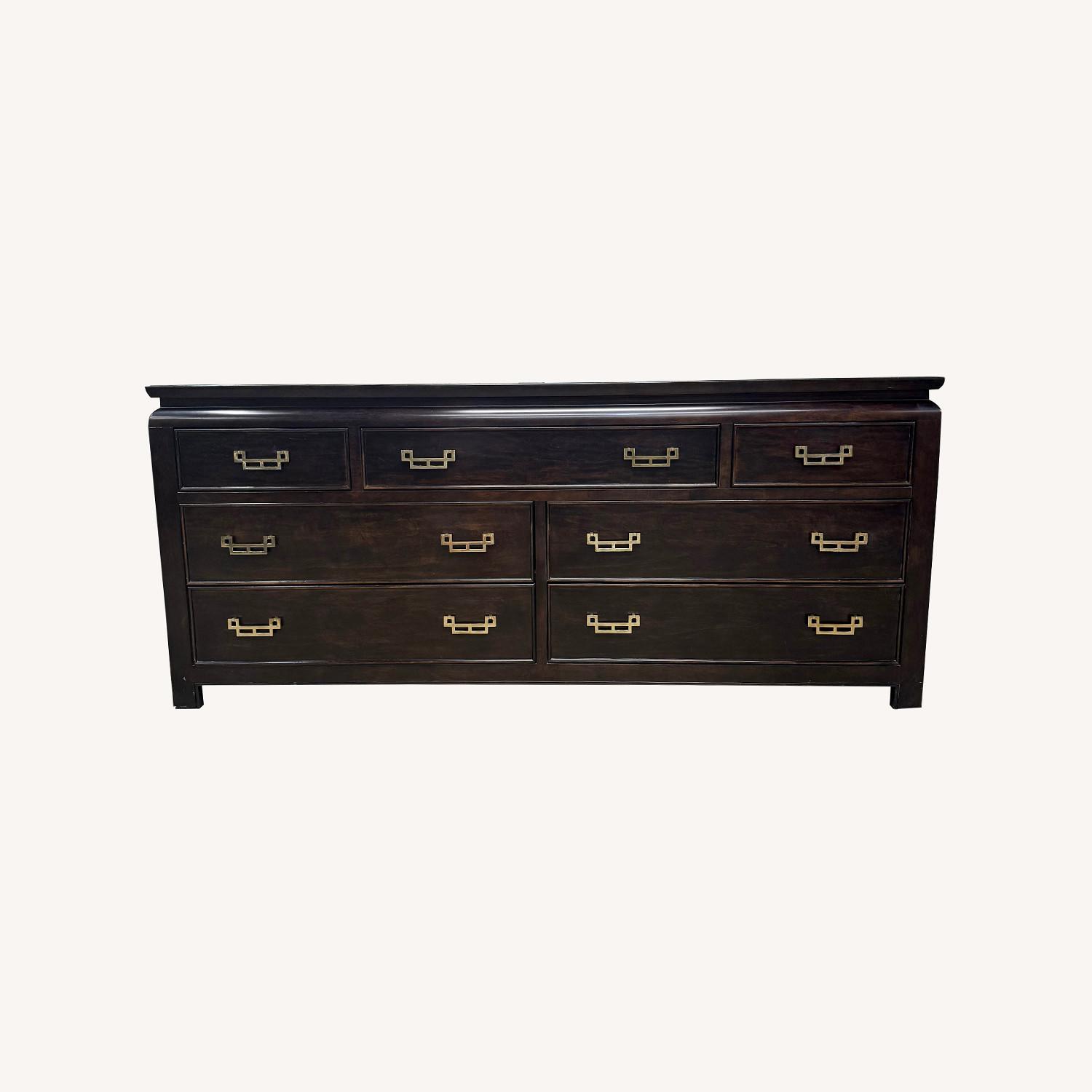 Century Furniture Vintage Dresser with Brass Pulls - image-0