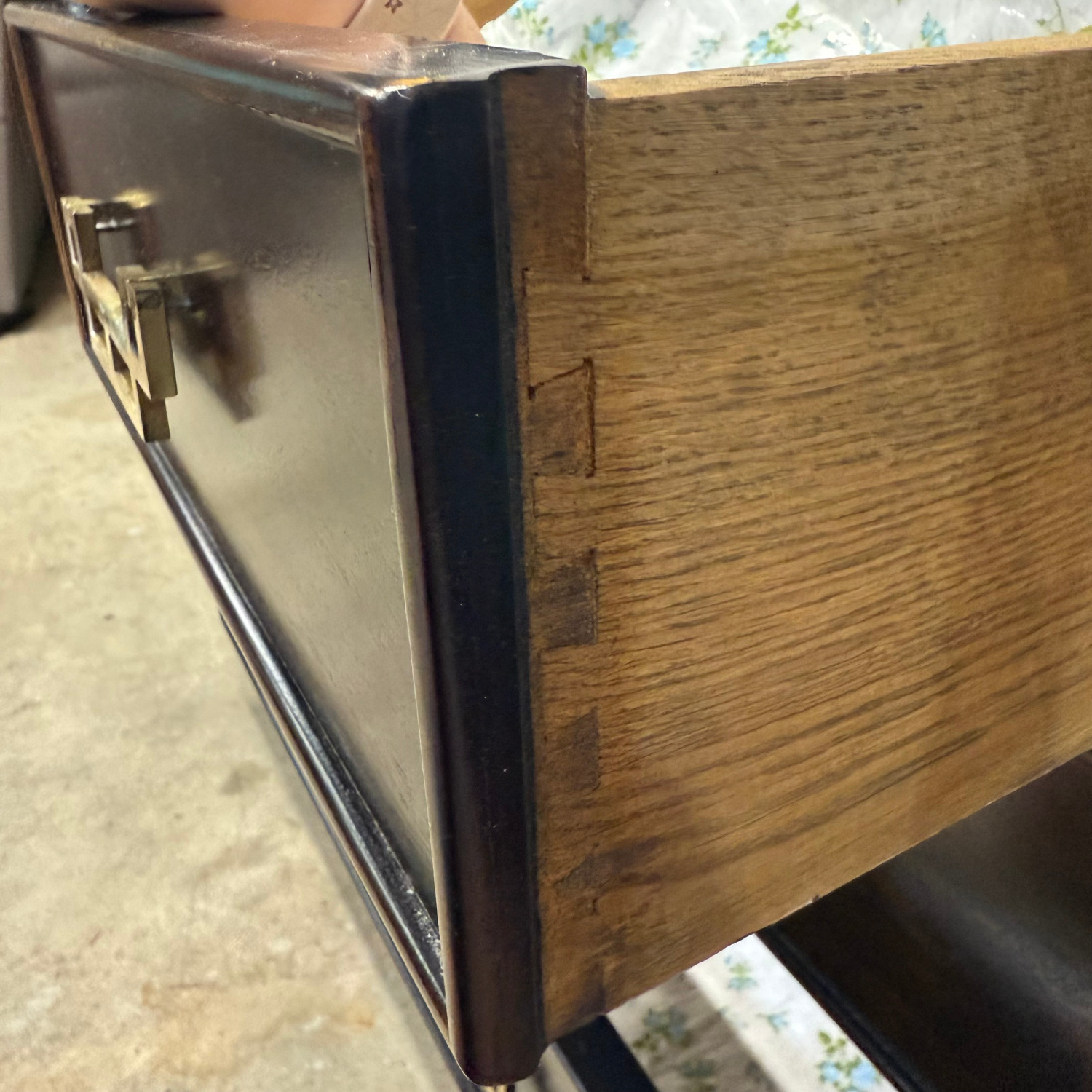 Century Furniture Vintage Dresser with Brass Pulls - image-8