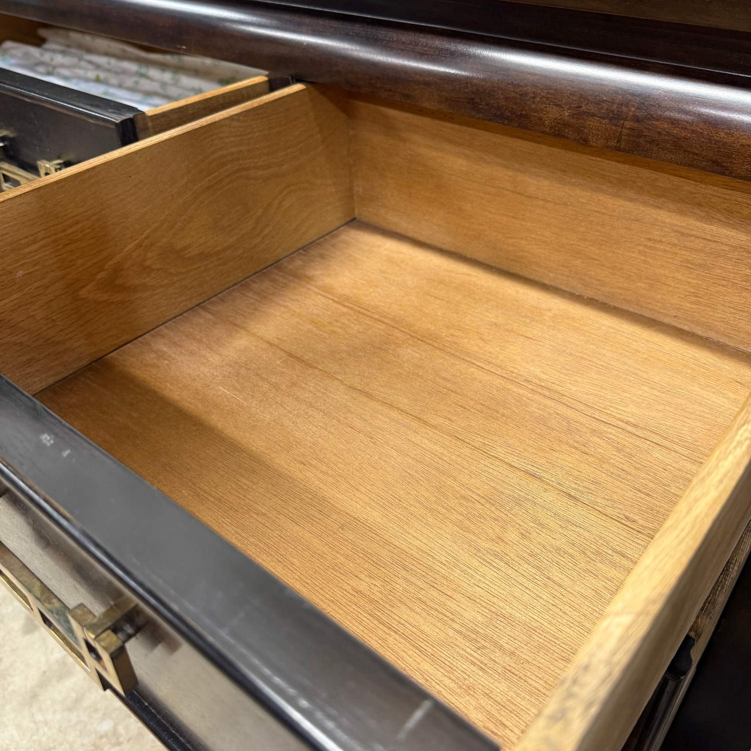 Century Furniture Vintage Dresser with Brass Pulls - image-4