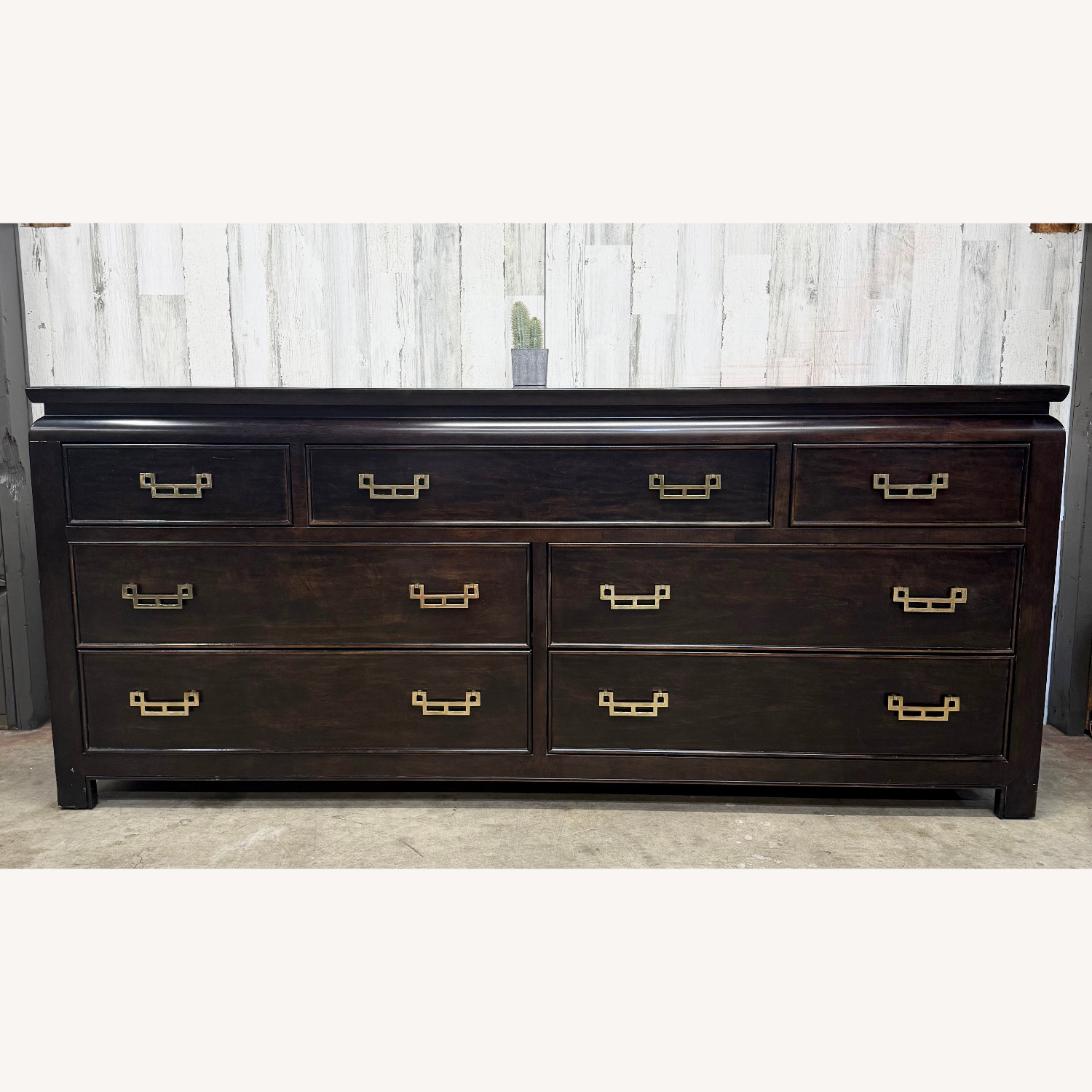Century Furniture Vintage Dresser with Brass Pulls - image-1