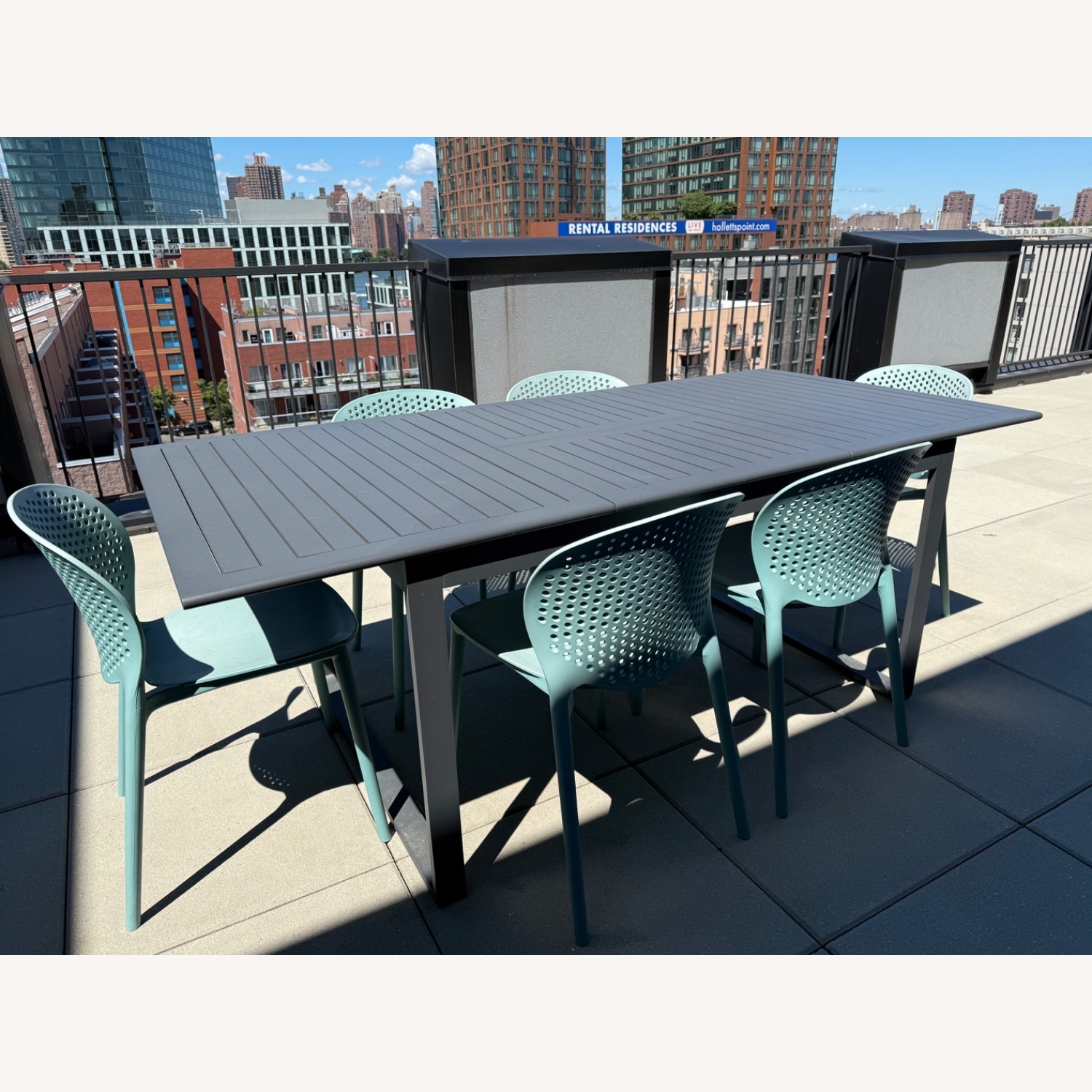 Article Ofer Gray Metal Extension Table - image-1