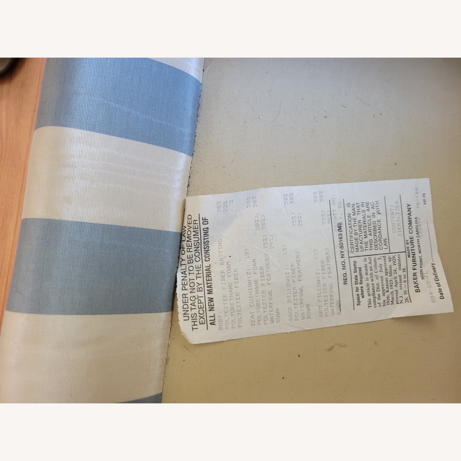 Vintage Baker Furniture Sofa - image-5