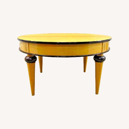Used Bombay Company Art Deco Style Round Coffee Table for sale on AptDeco