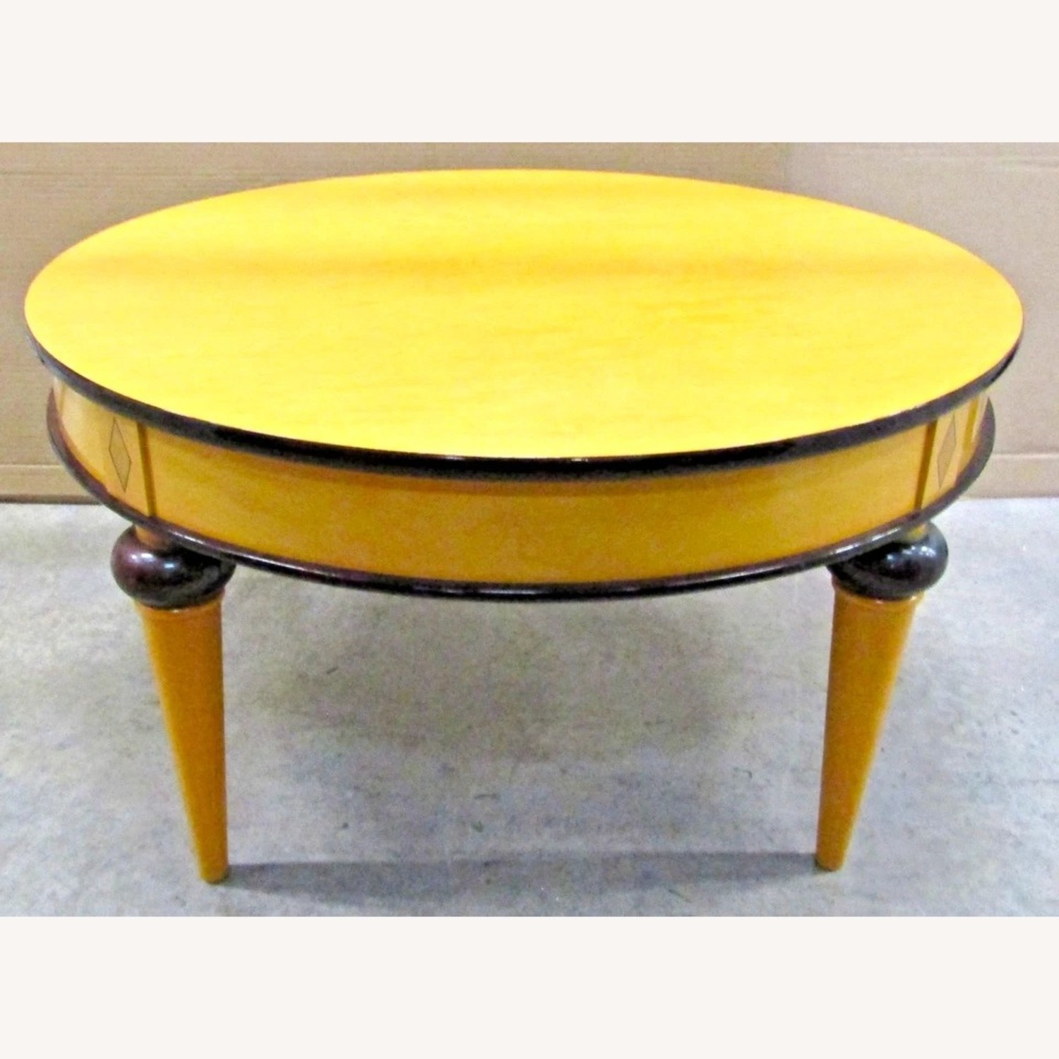 Bombay Company Art Deco Style Round Coffee Table - image-2