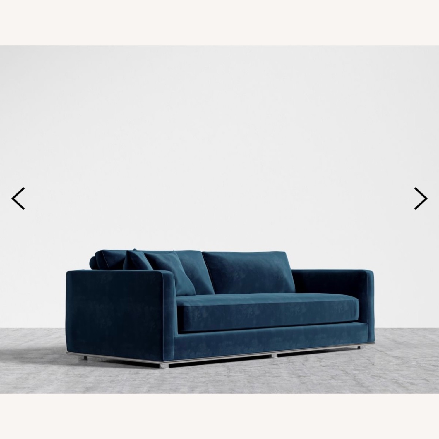 Rove Concepts Cobalt Blue Sleeper Sofa - image-2