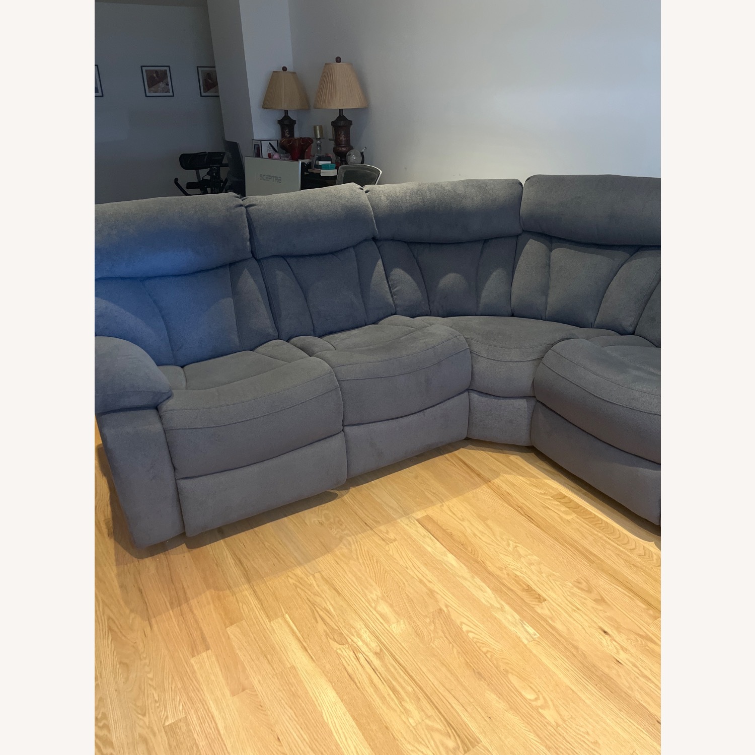 Raymour & Flanigan Sectional Sofa - image-1