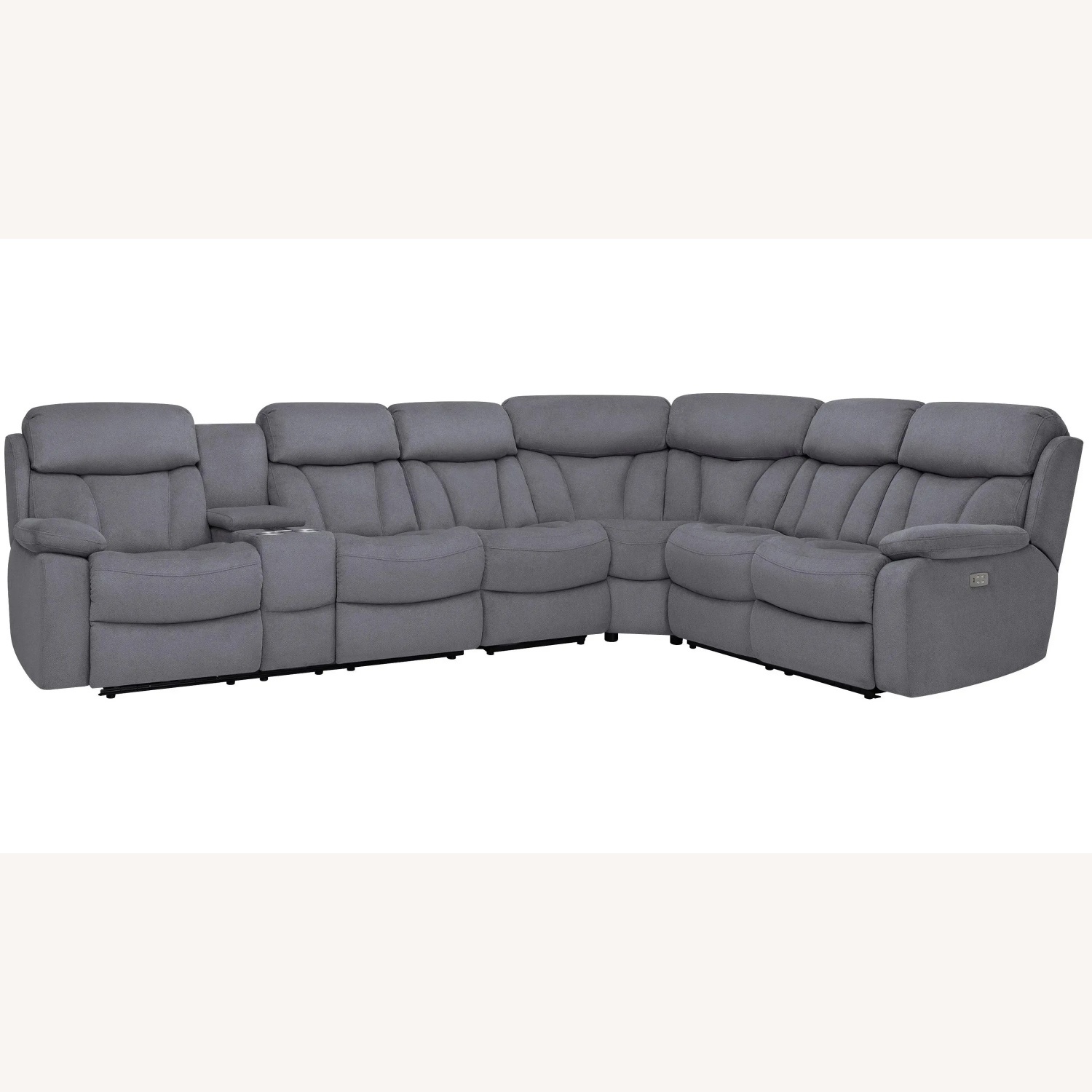 Raymour & Flanigan Sectional Sofa - image-4