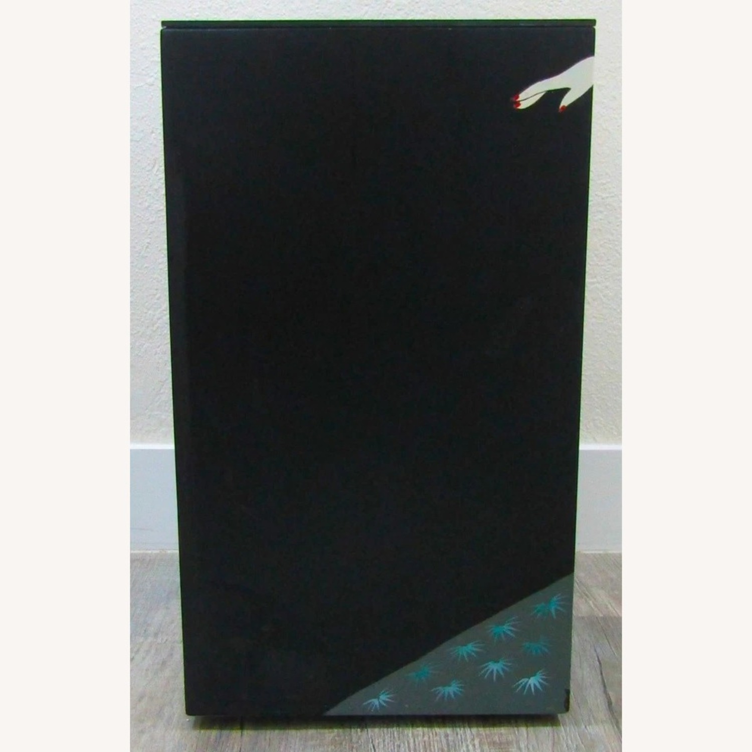 Vintage Asian Art Deco Style Side Table John Wo - image-5