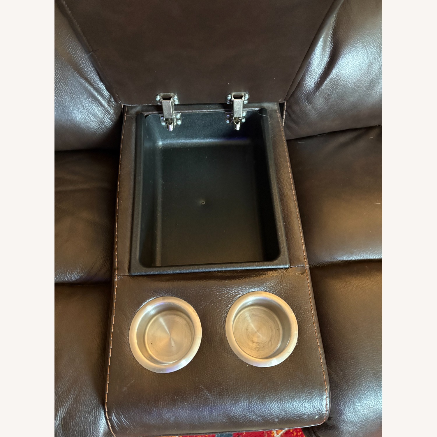 Ashley Dunleith 6 Piece Sectional Leather with Power Recliners - image-8