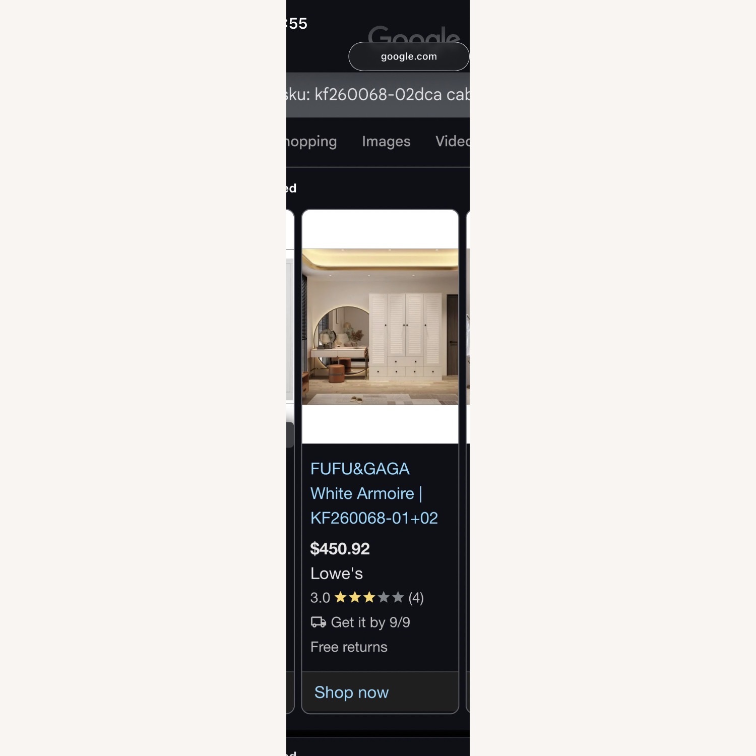 Raymour & Flanigan Armeda Armoire - image-9