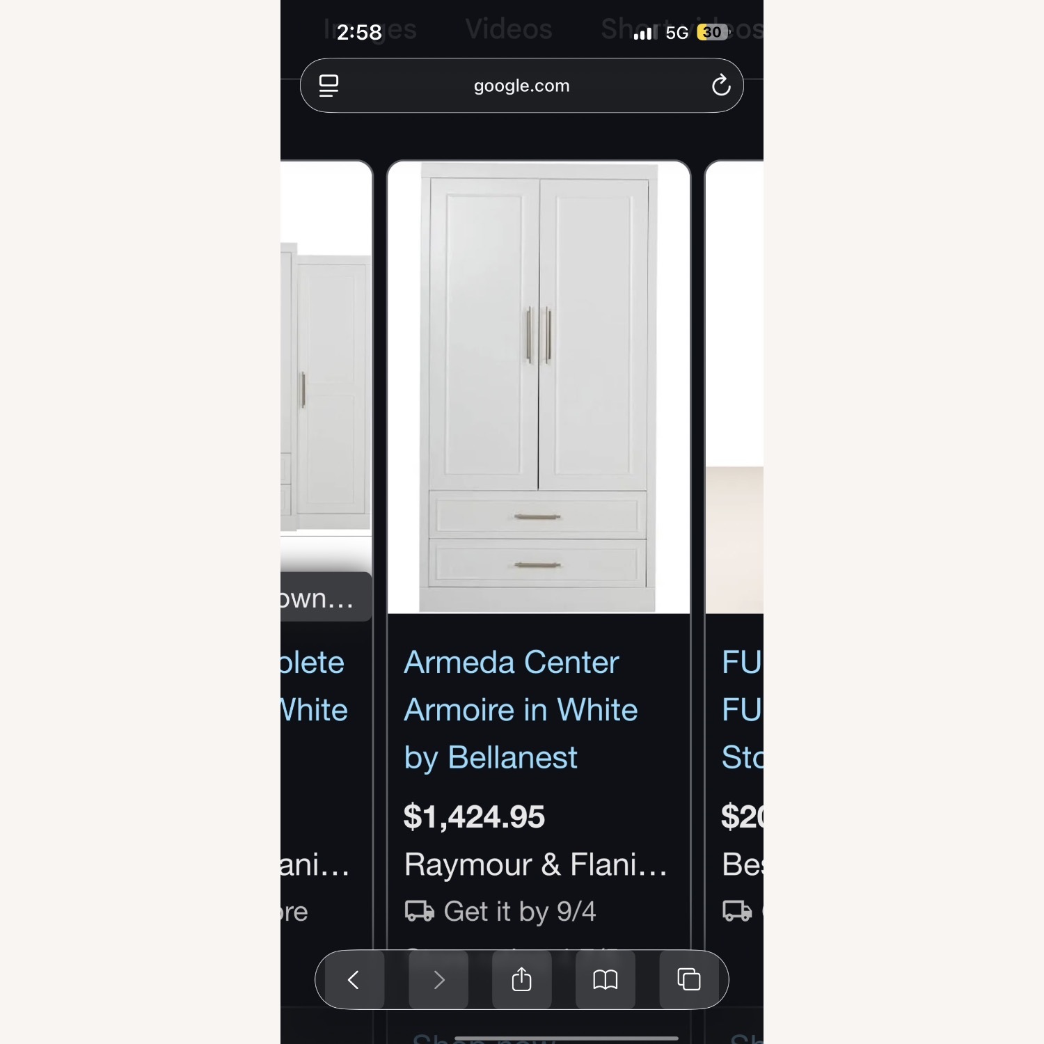 Raymour & Flanigan Armeda Armoire - image-6