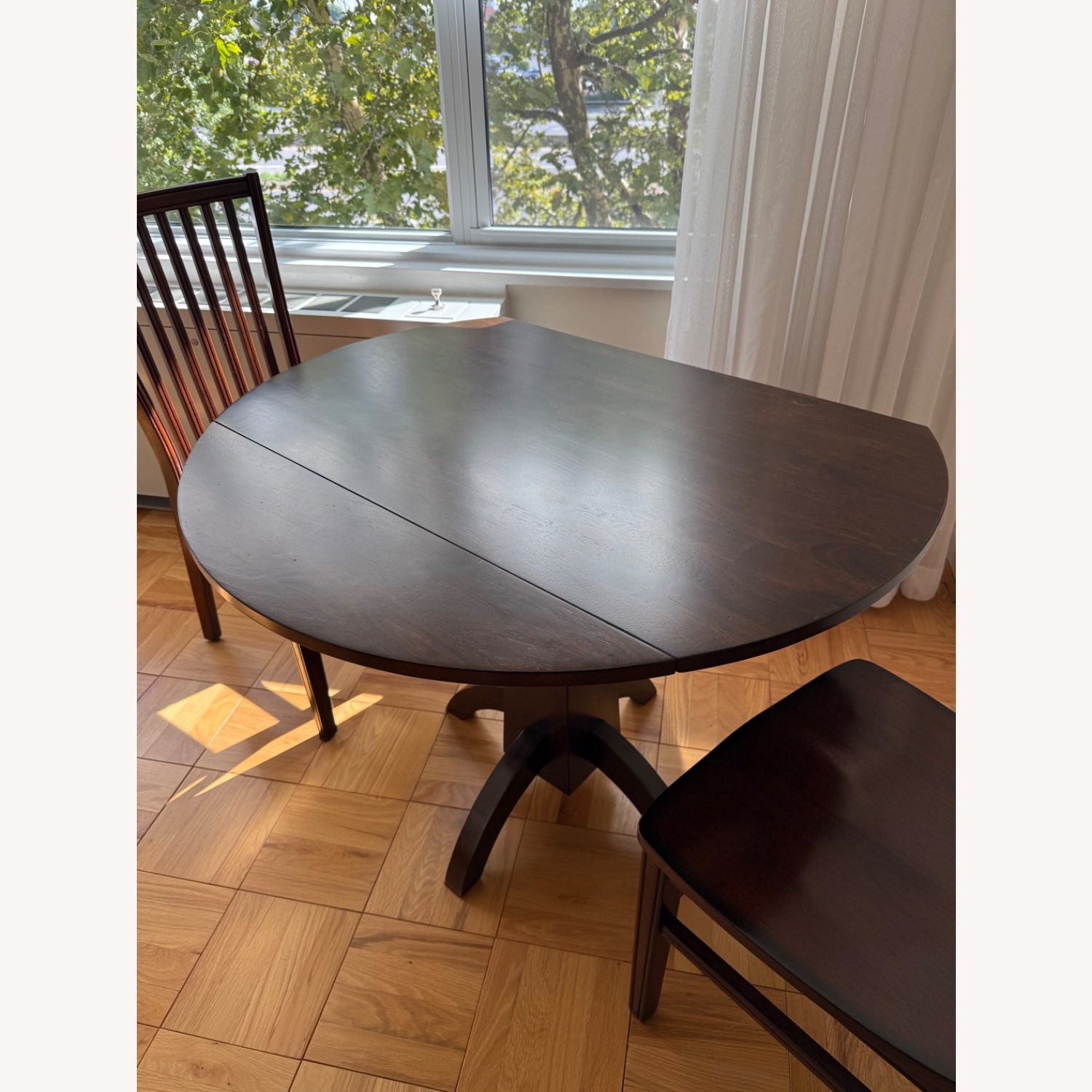 Raymour & Flanigan Nevada Dining Table and 2 Chairs for Small Space - image-2