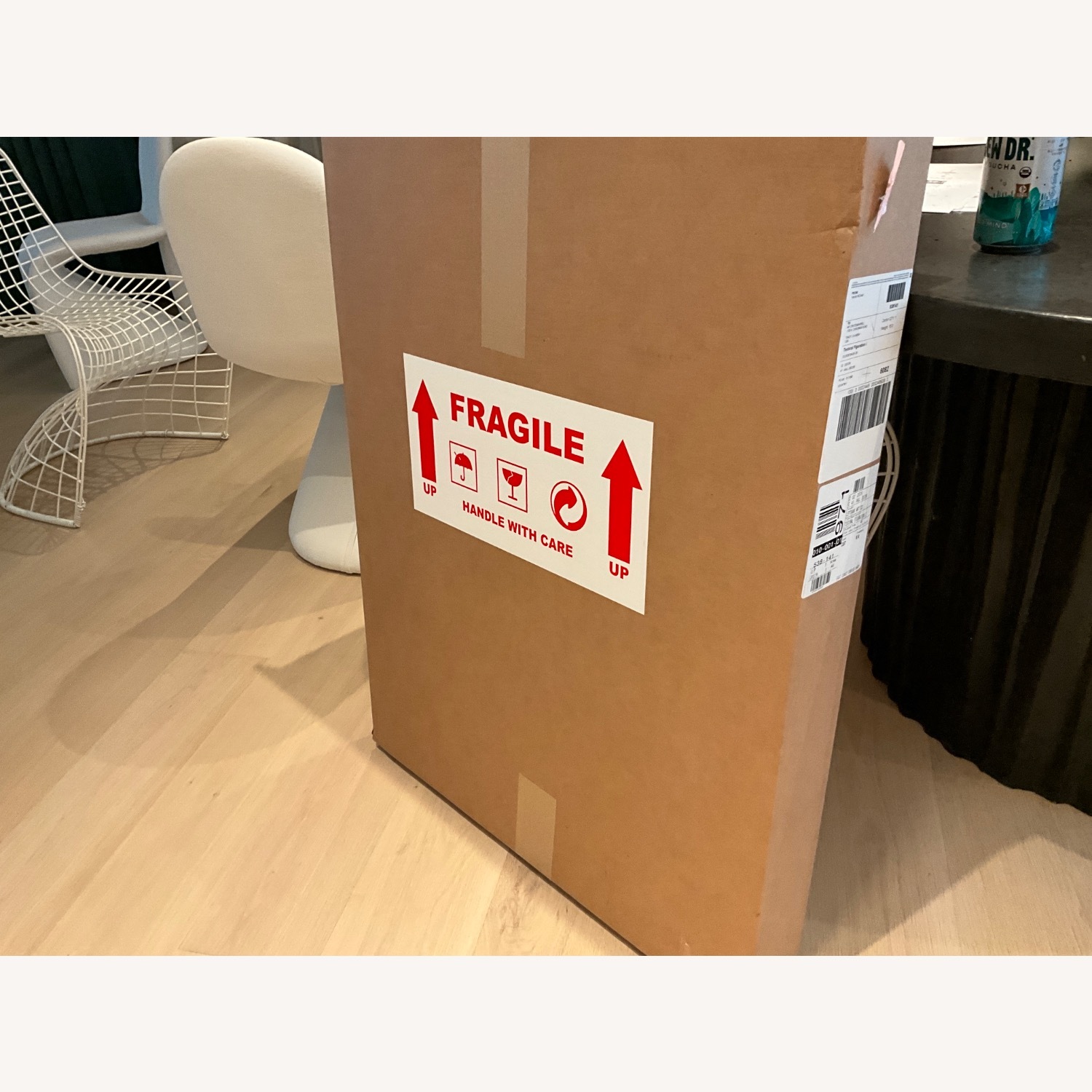 "Textural Figuration I" 24"x32" Framed Wall Art Print - image-4