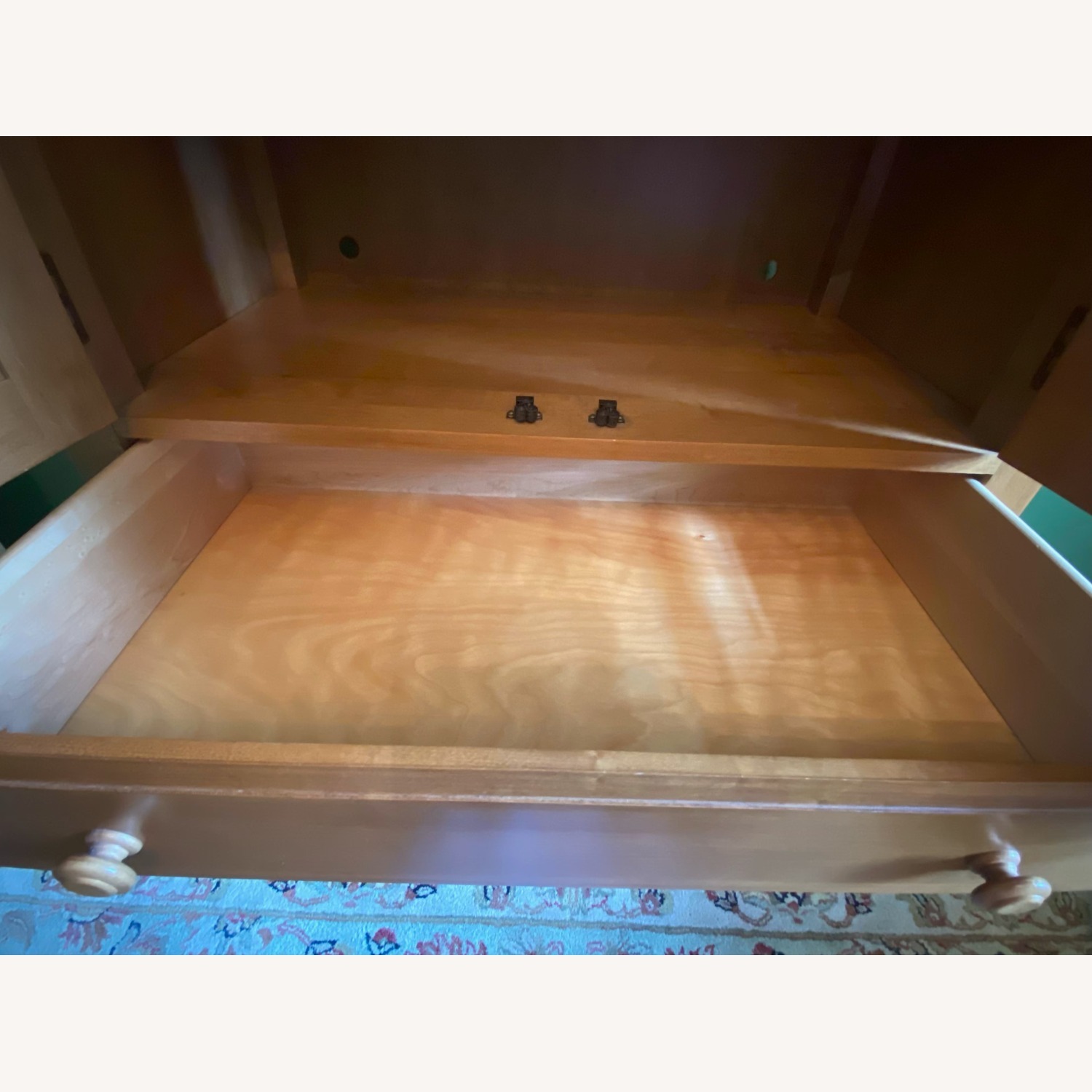 Ethan Allen Wood Armoire - image-5