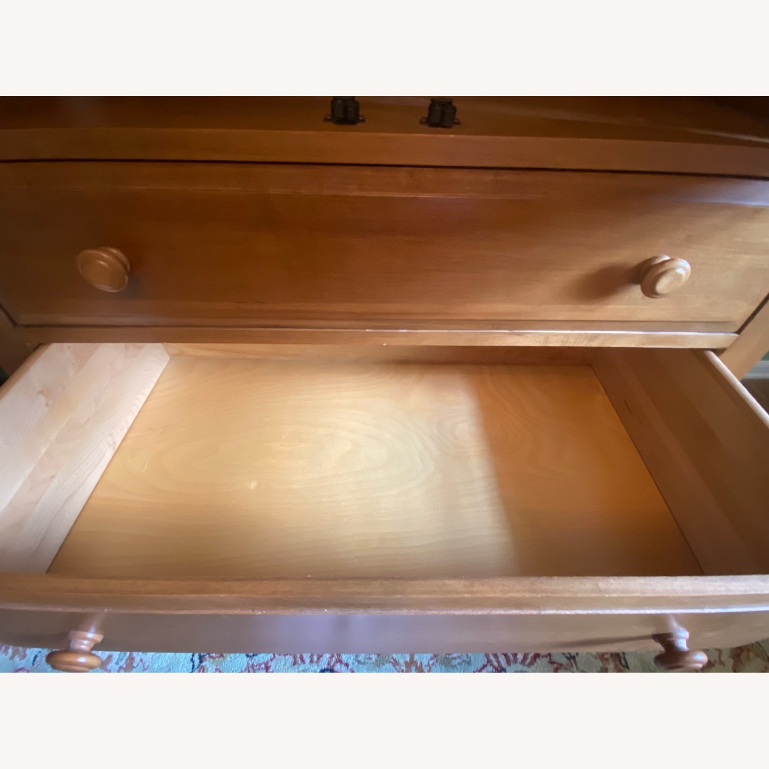 Ethan Allen Wood Armoire - image-6