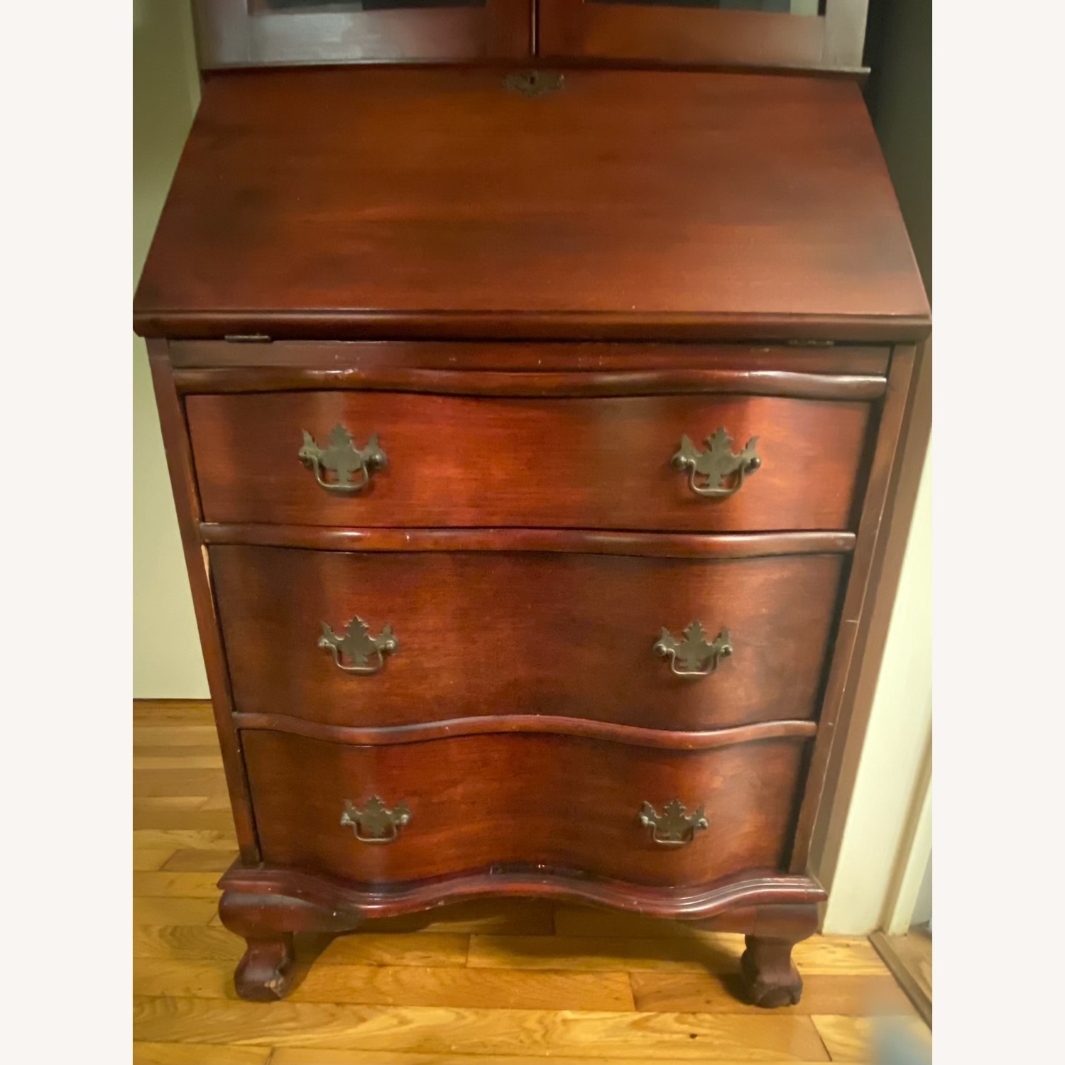 Wood Mahogany 1940s Secretary - image-4