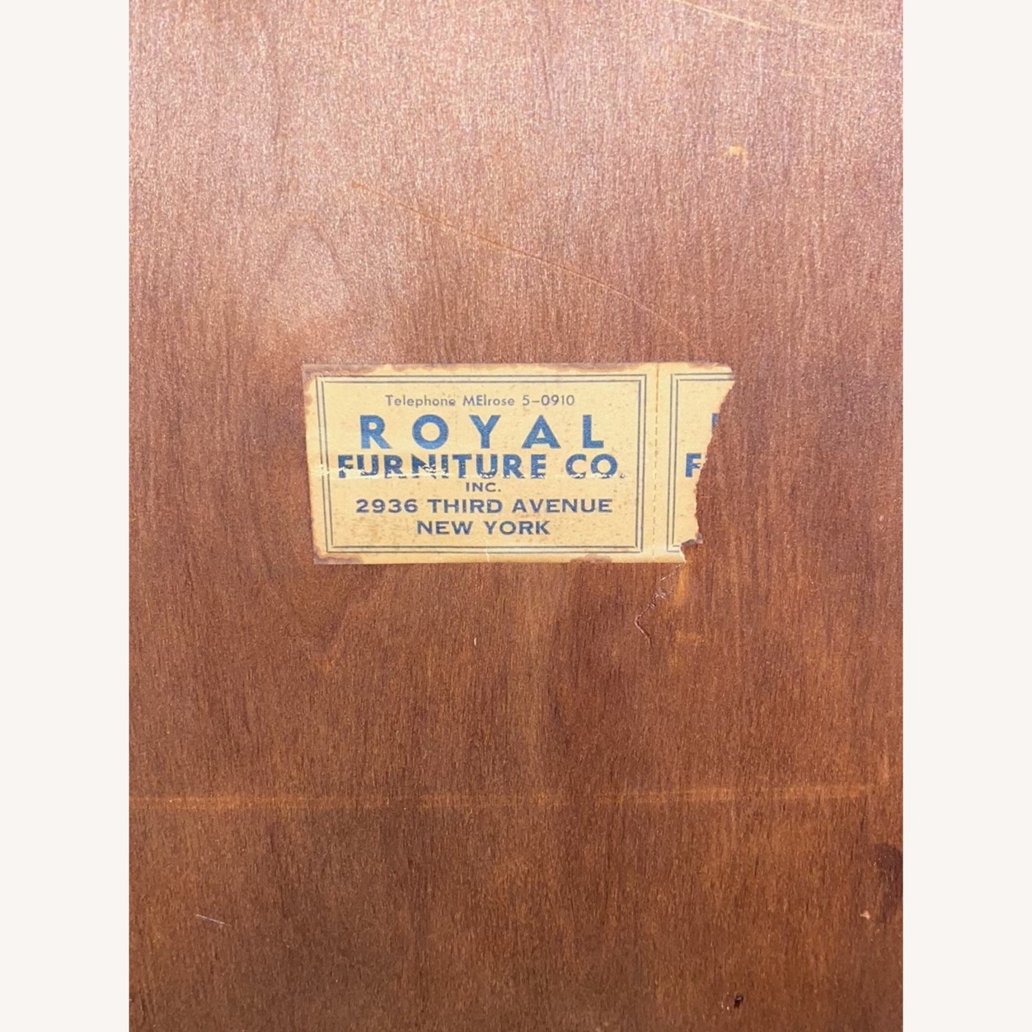 Wood Mahogany 1940s Secretary - image-2