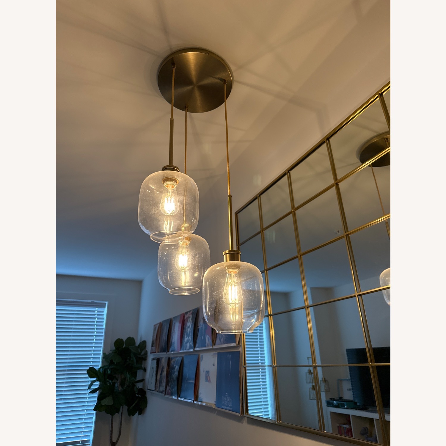 West Elm Adjustable Light Fixture  - image-2