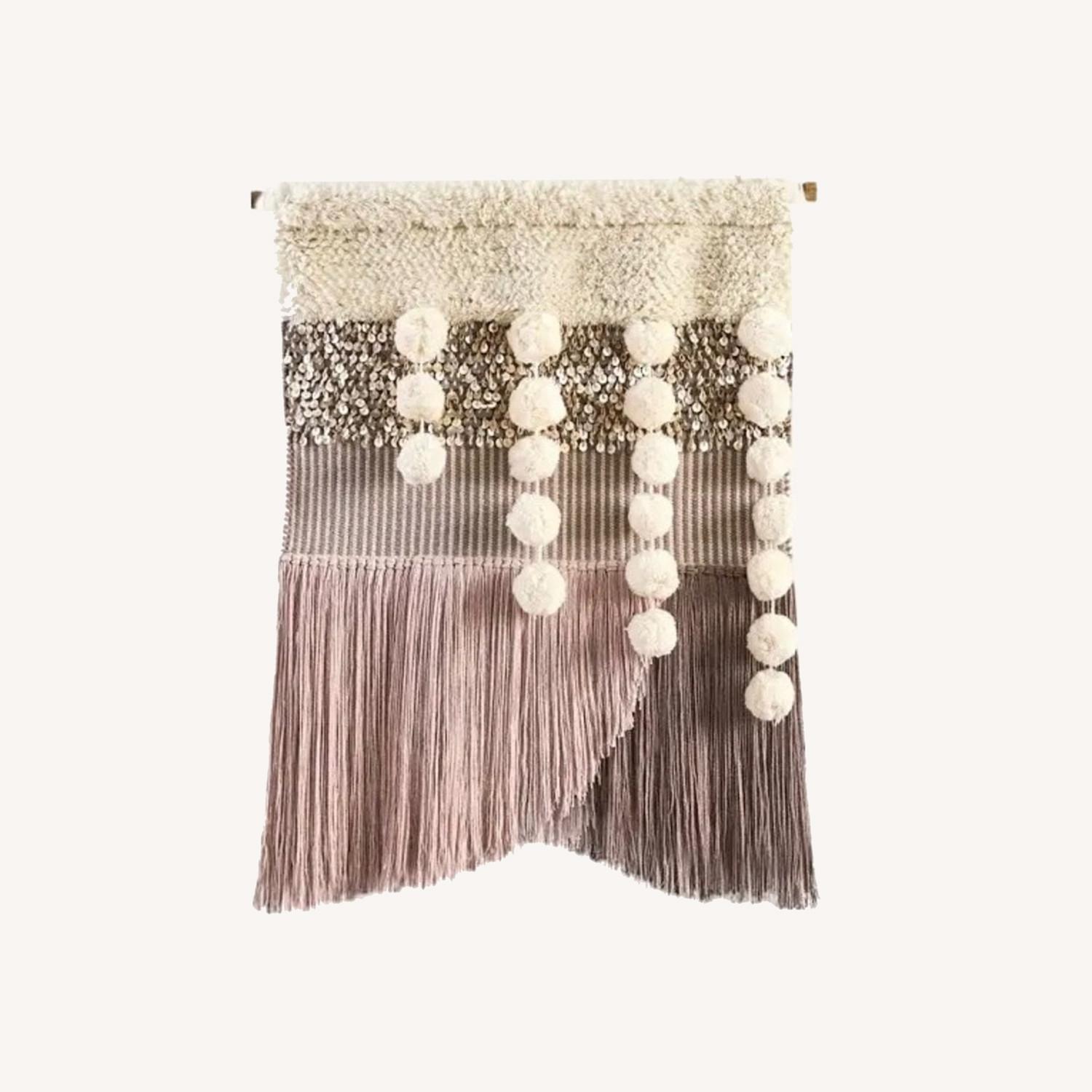 West Elm Macrame Wall Art - image-0